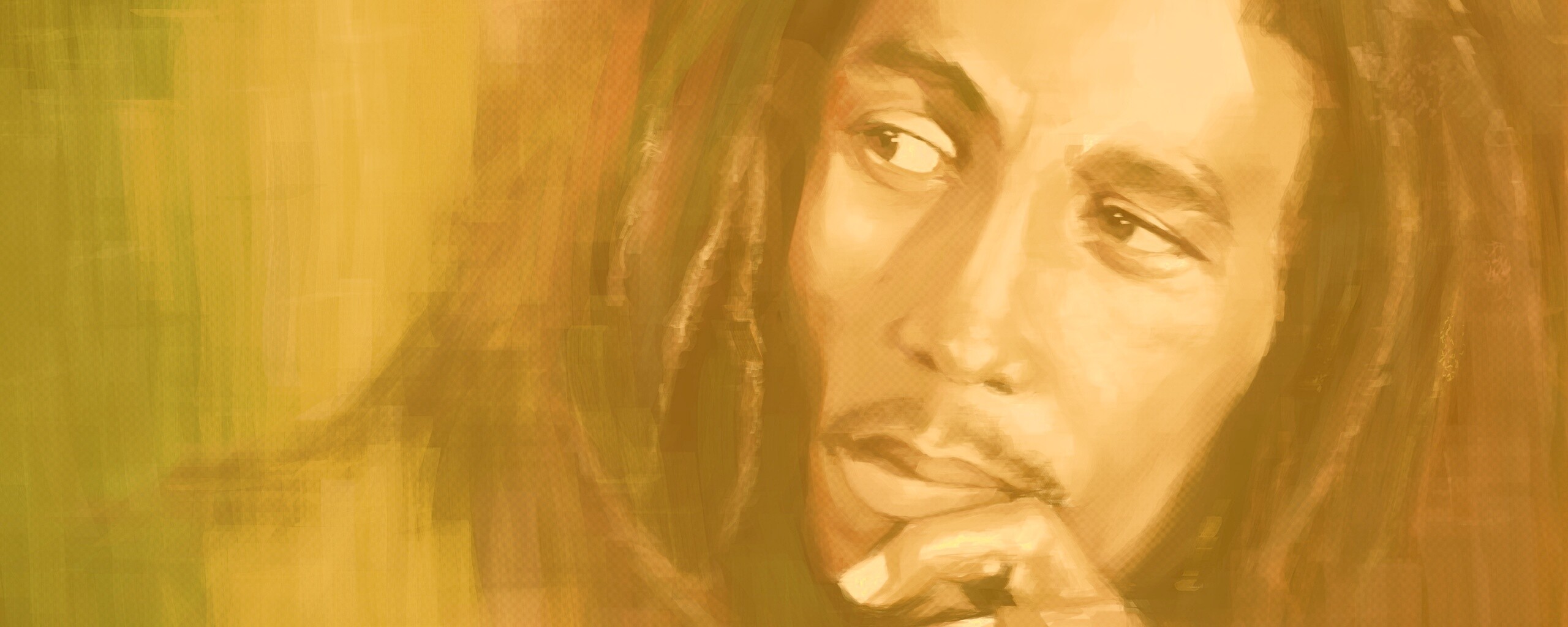 Портет Боба Марли обои