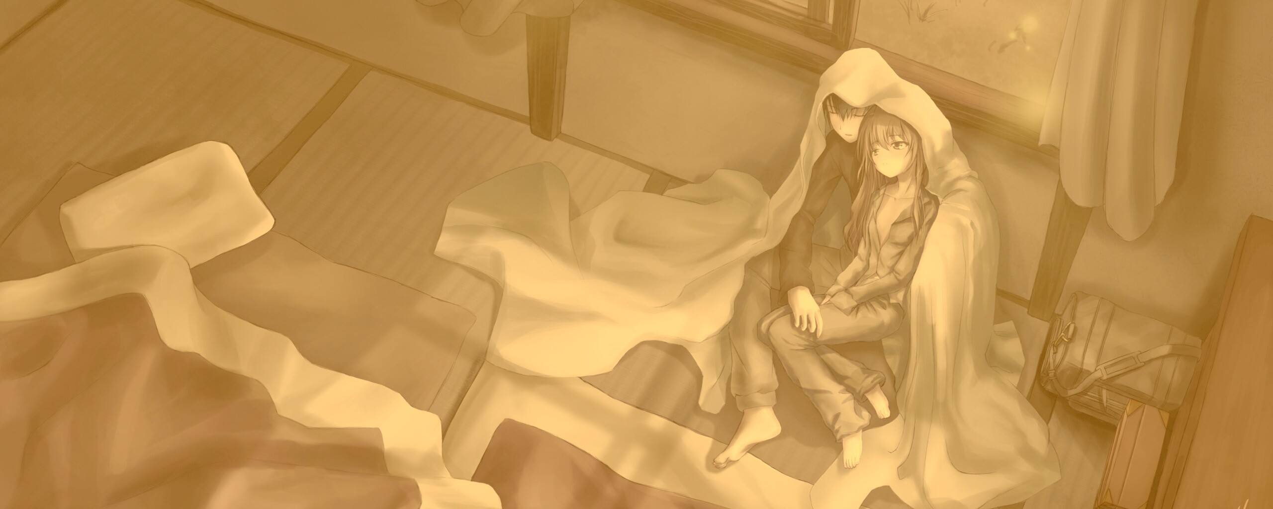 Тайга и Рюджи из аниме Торадора обои