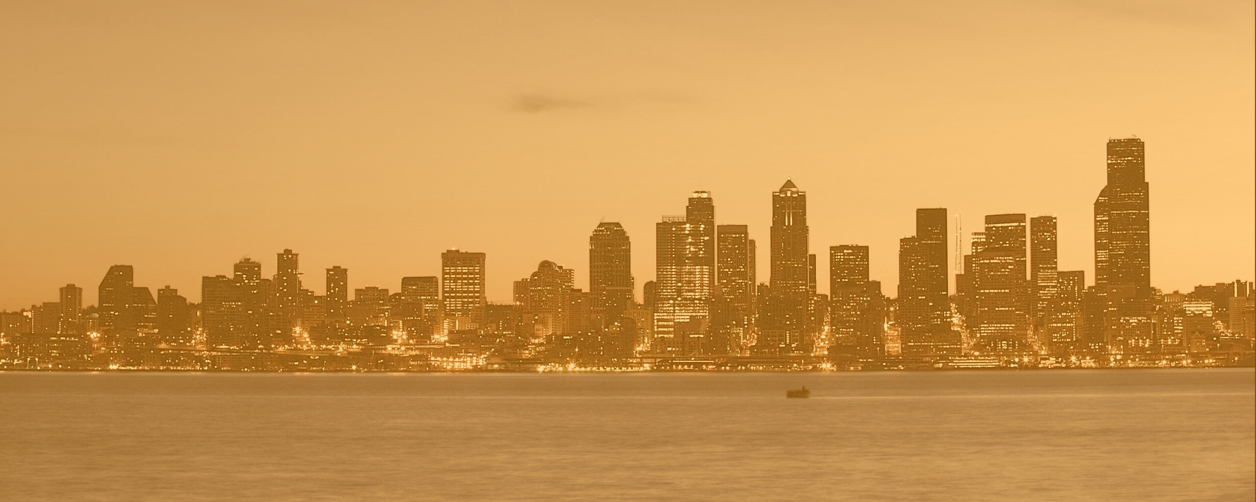 Пейзаж Сиэтла обои