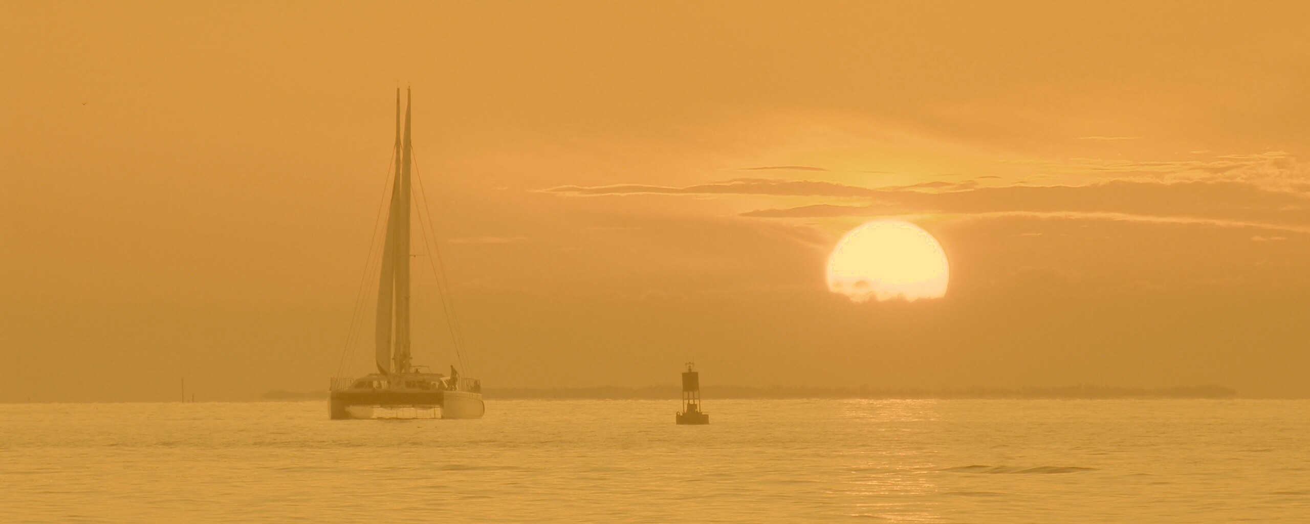 Празднование заката обои