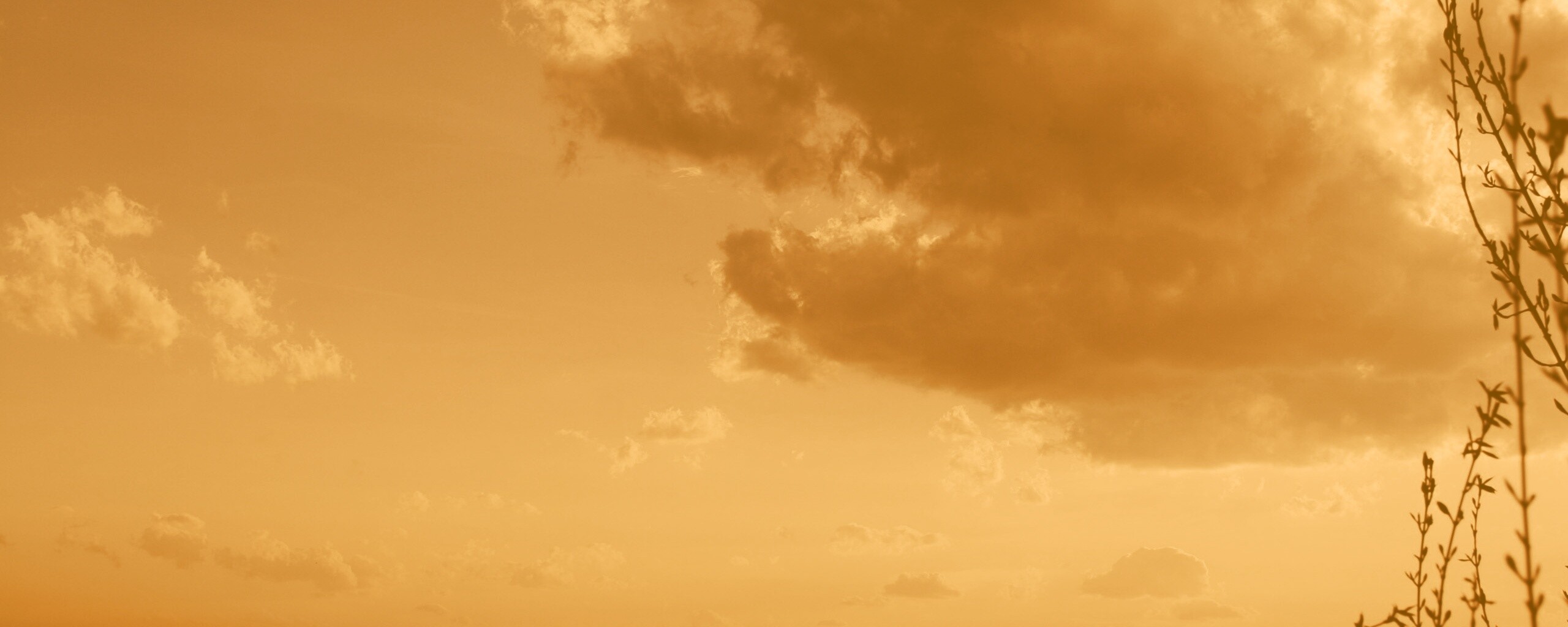 Горный закат обои