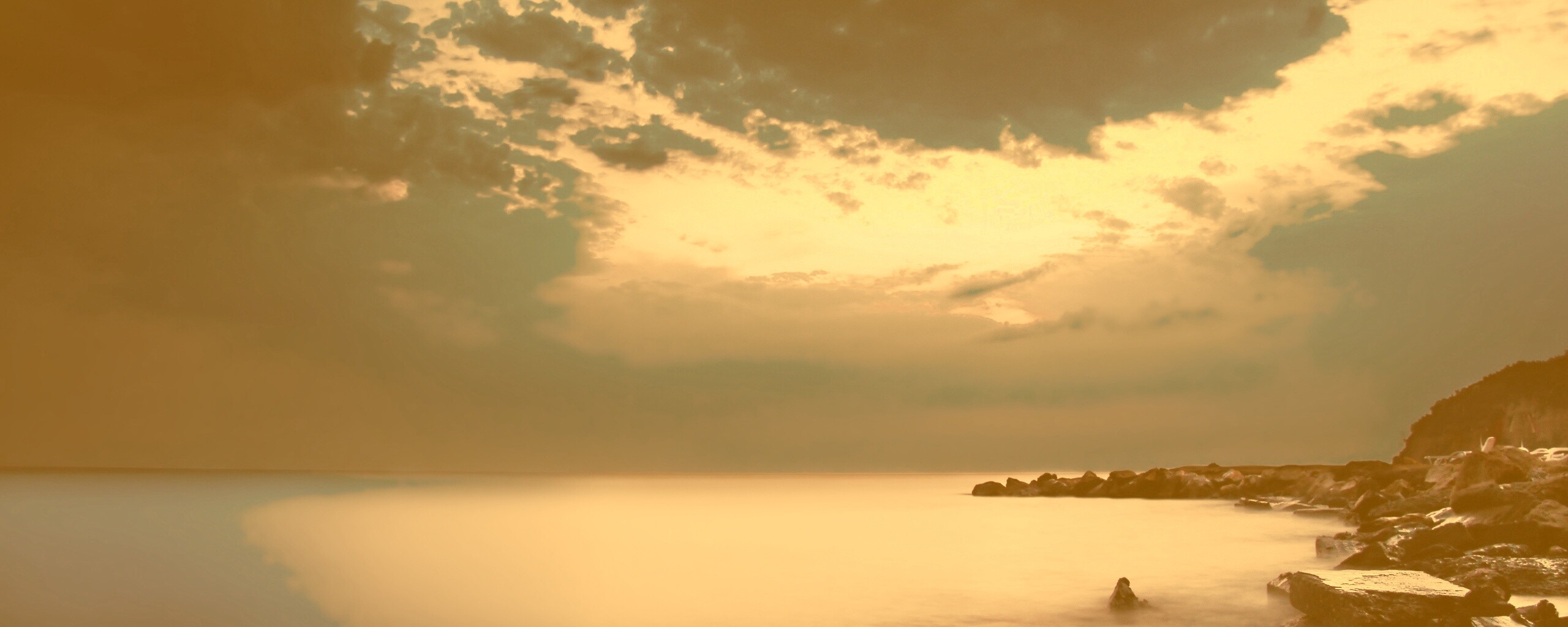 Загадочный свет обои