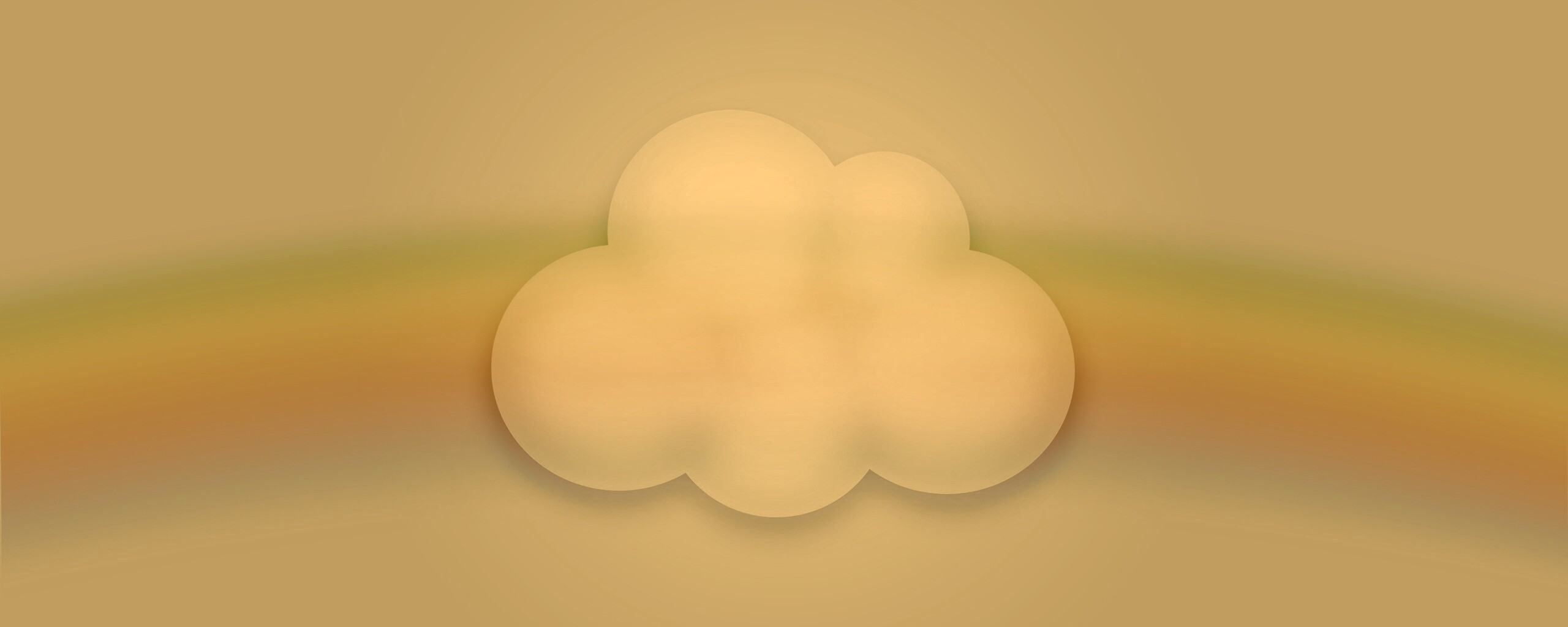 Облако за радугой обои