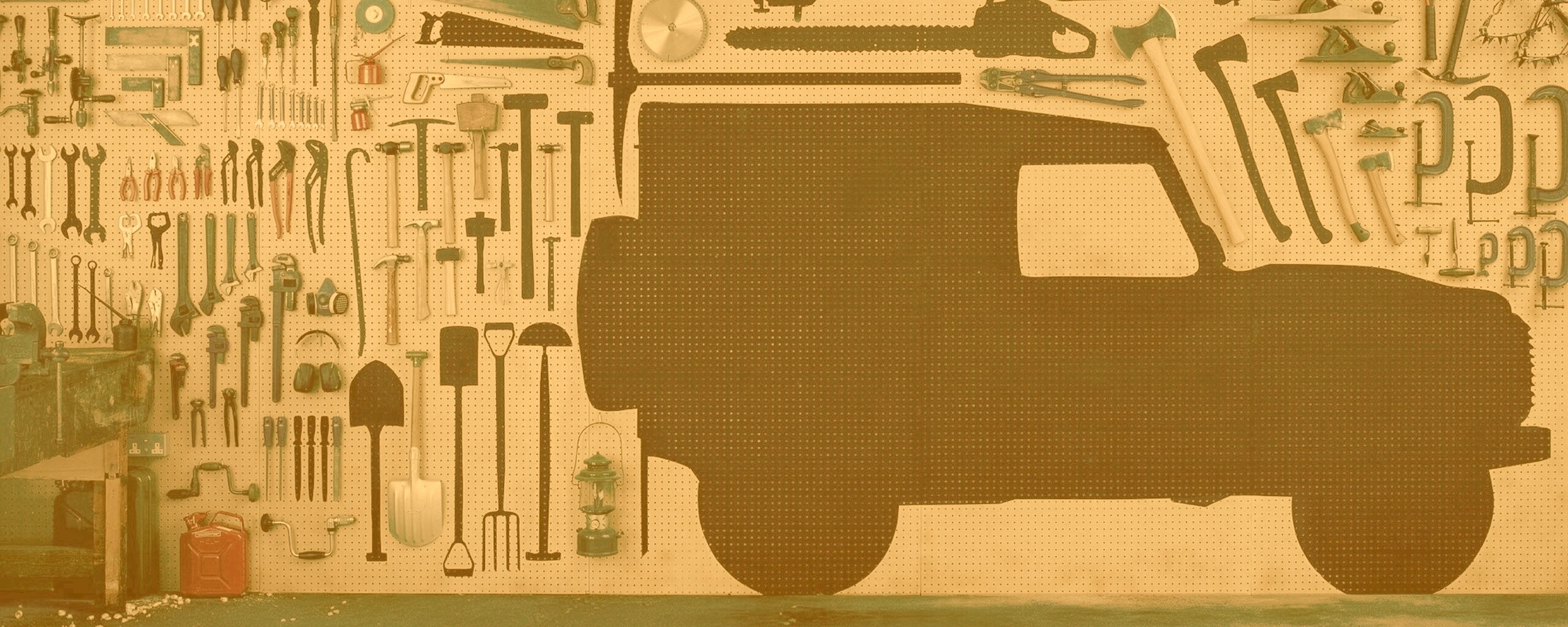 Типичный гараж обои