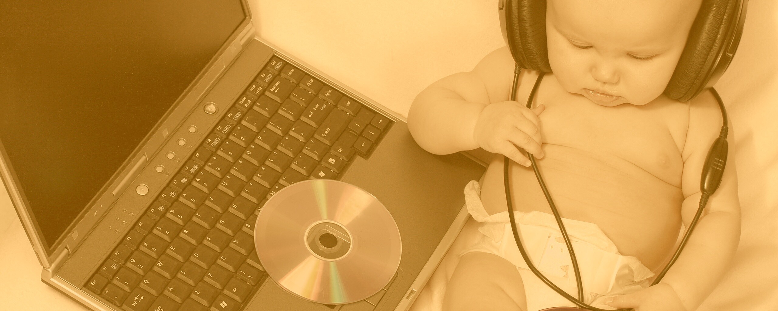 Маленький диск жокей обои