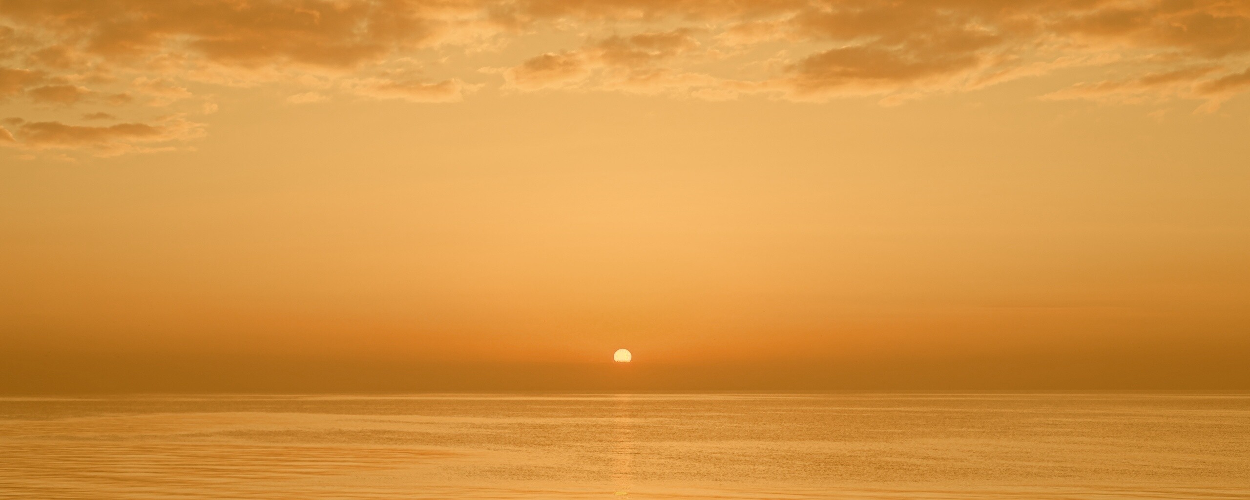 Багровый закат обои