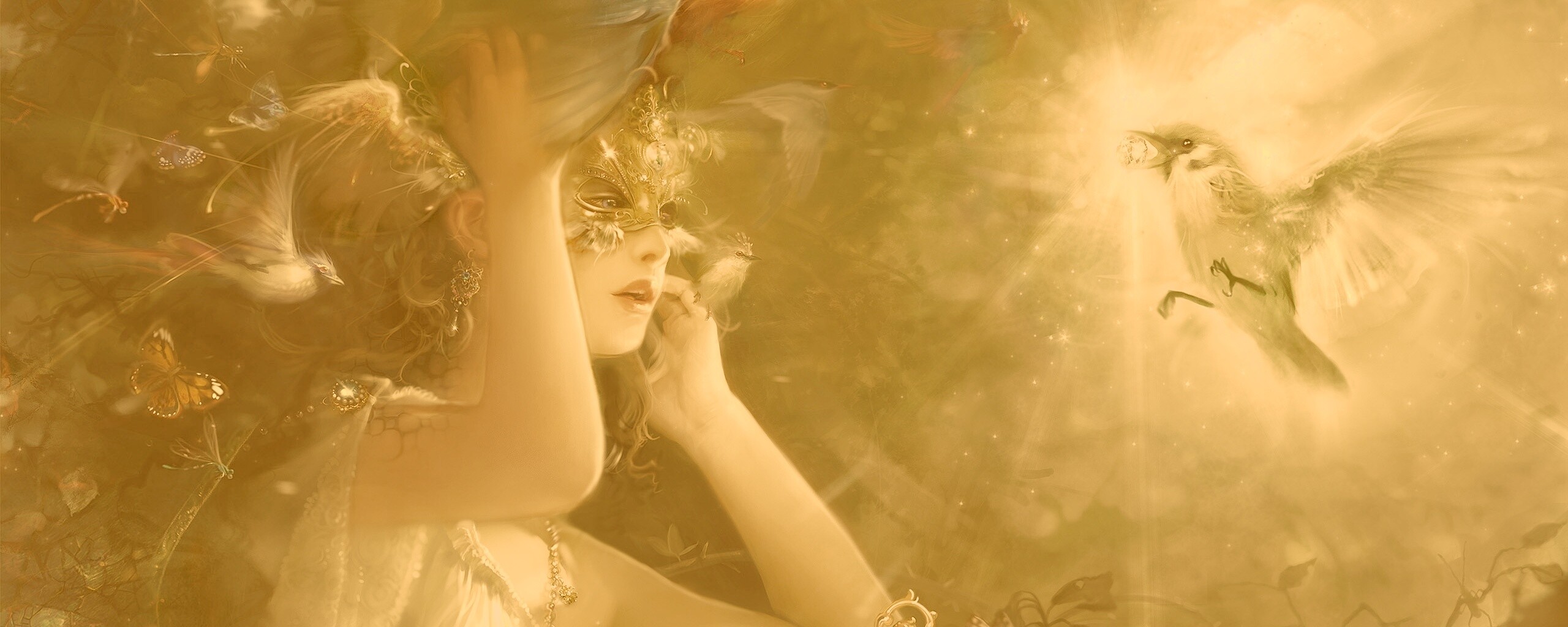 Птицы счастья обои