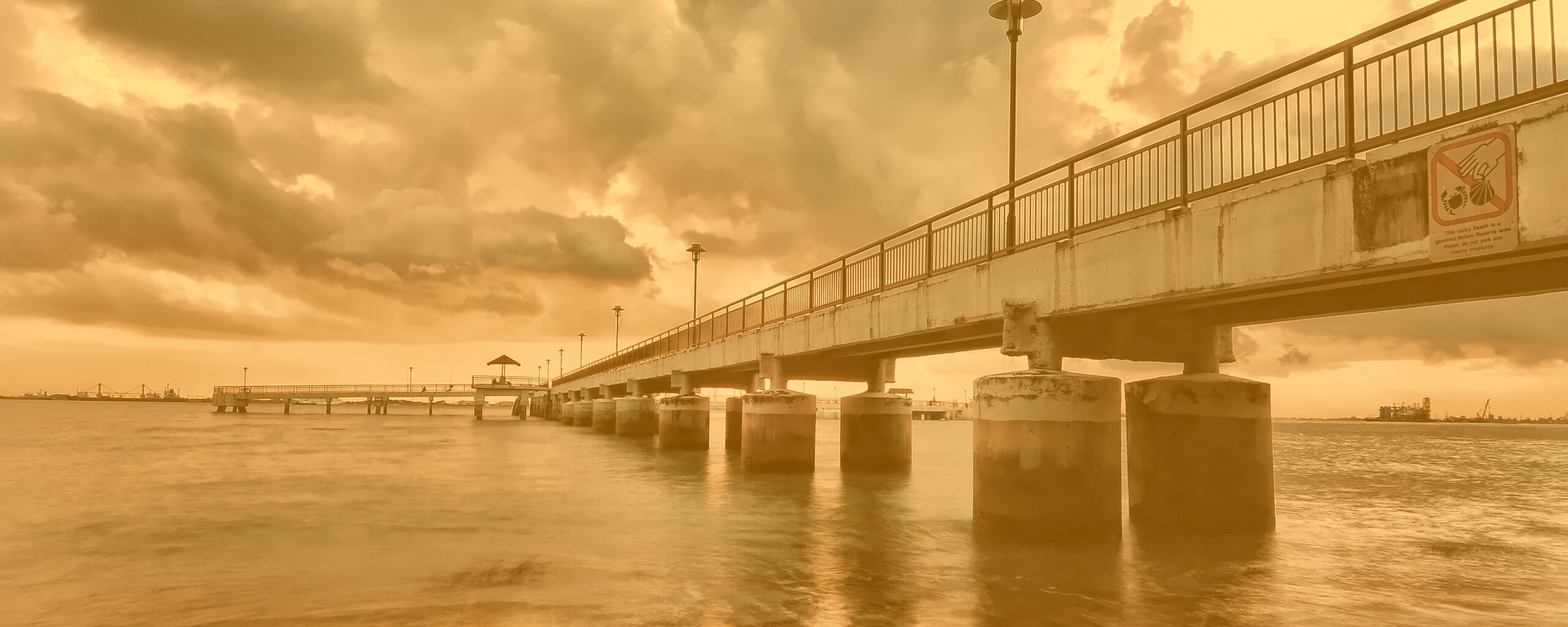 Длинный пирс обои