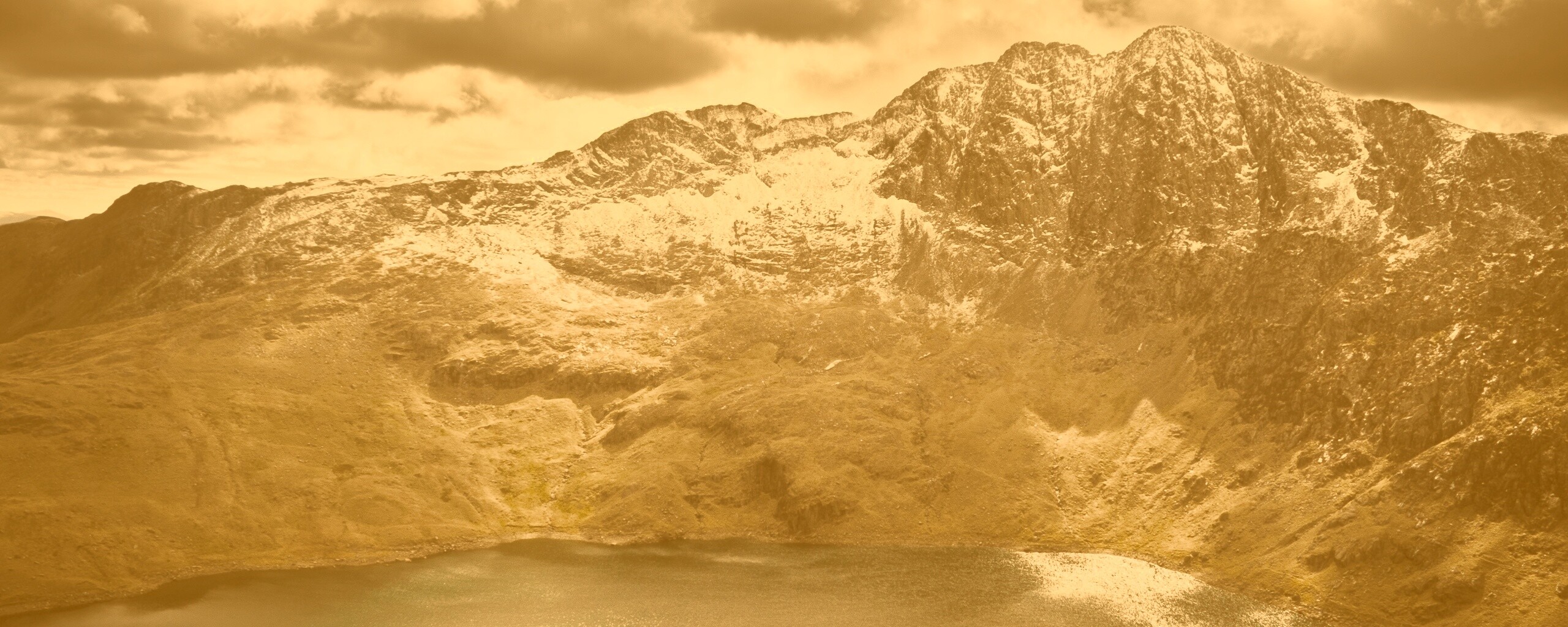 Вид на горы обои