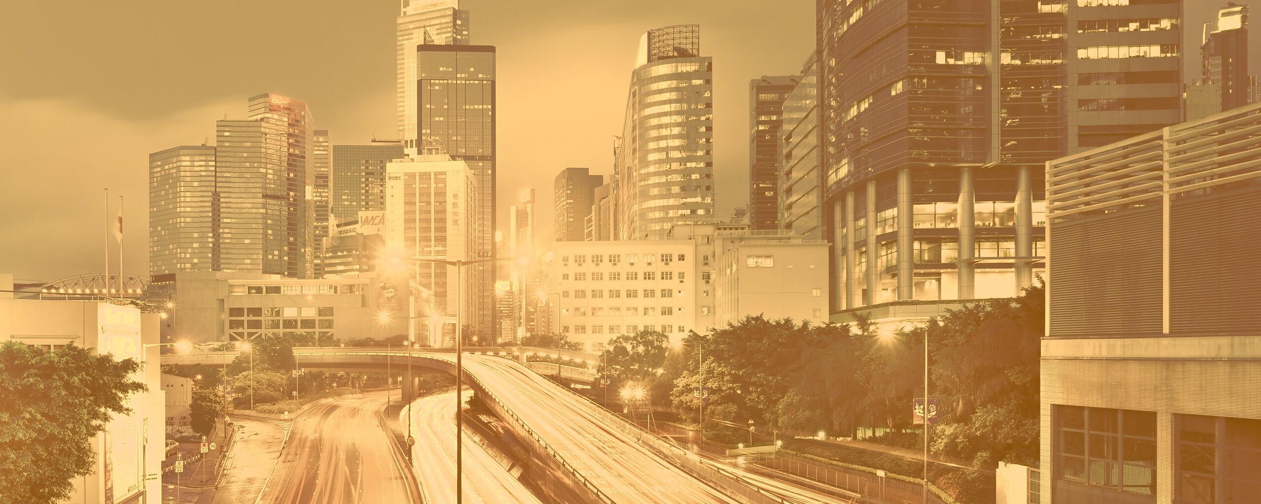 Огни Гонконга обои