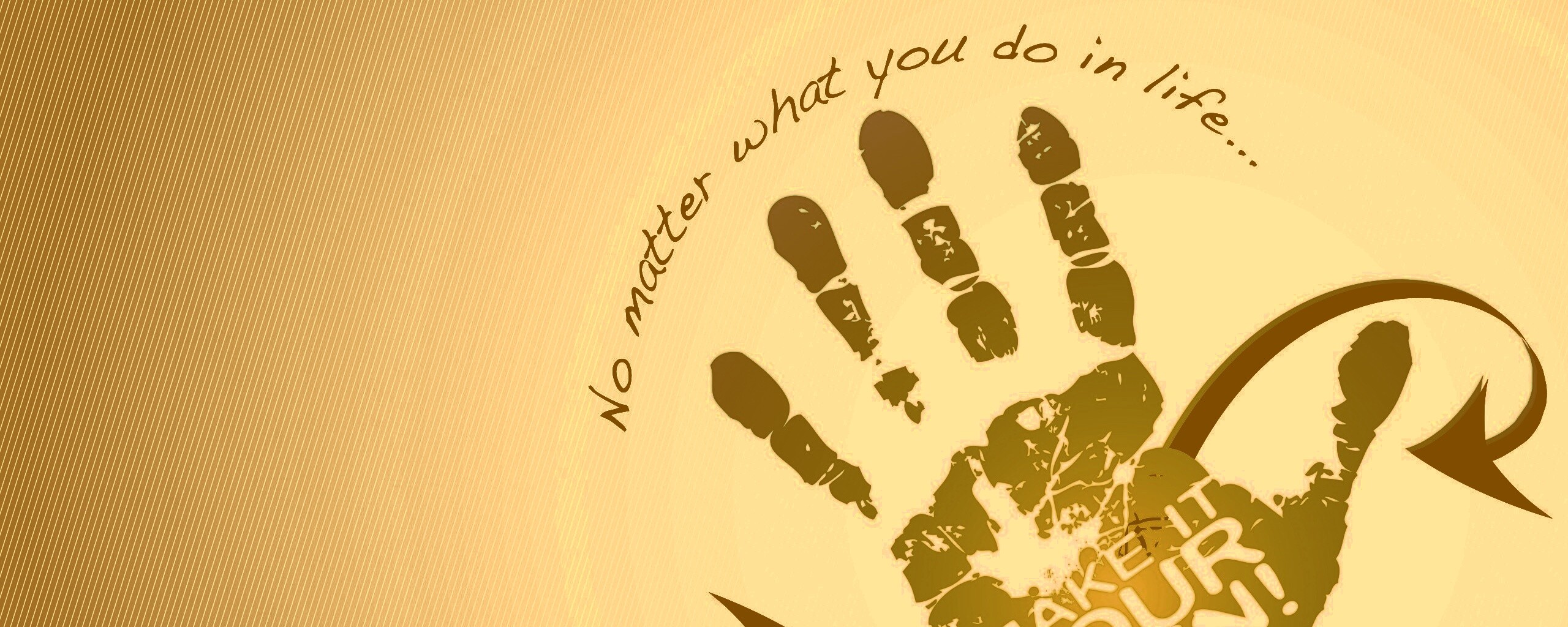 Не важно что ты делаешь, делай по своему! обои