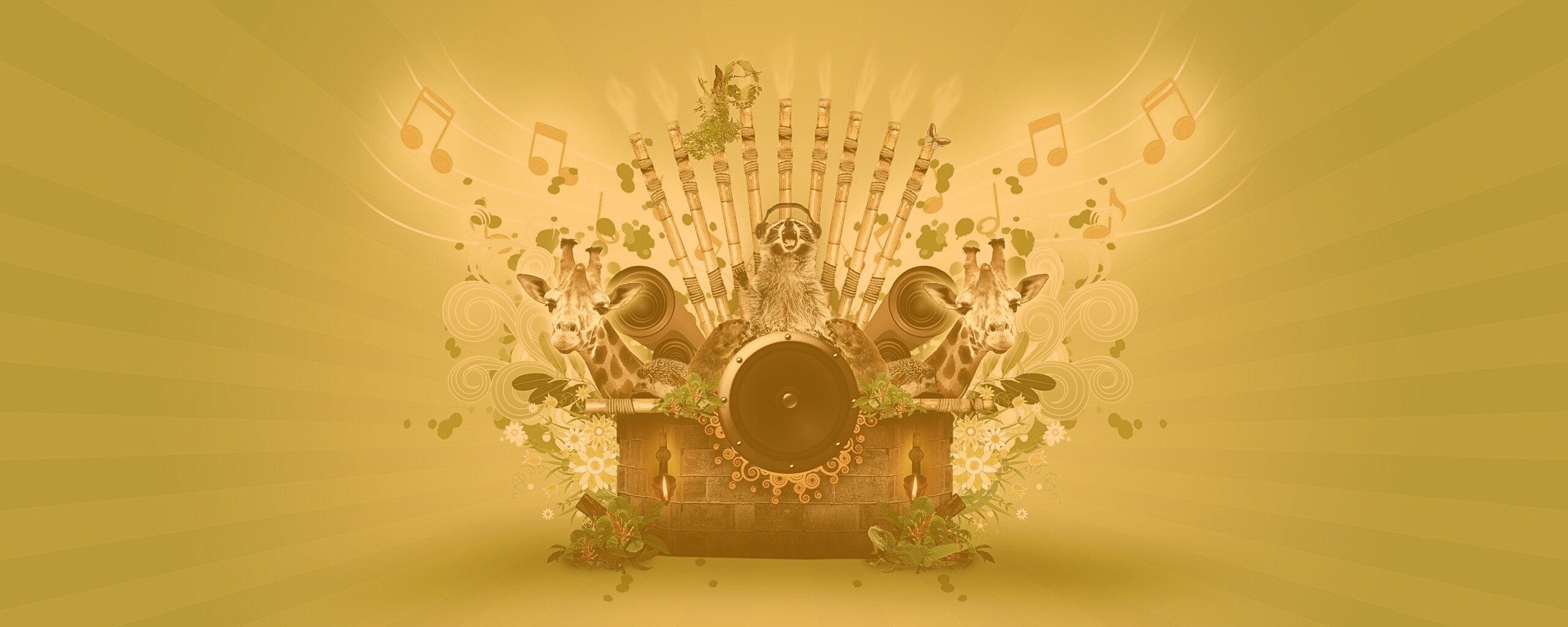 Музыка джунглей обои