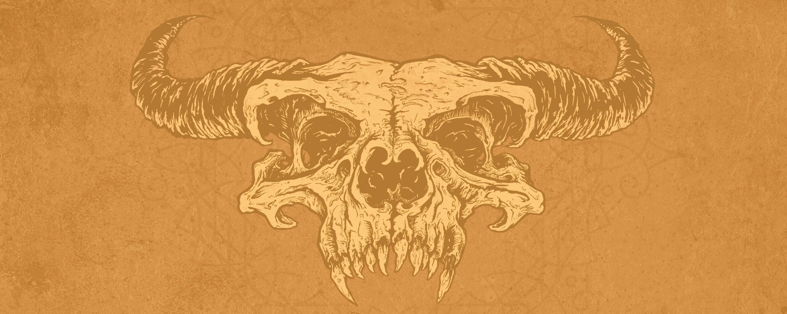 Череп дьявола обои