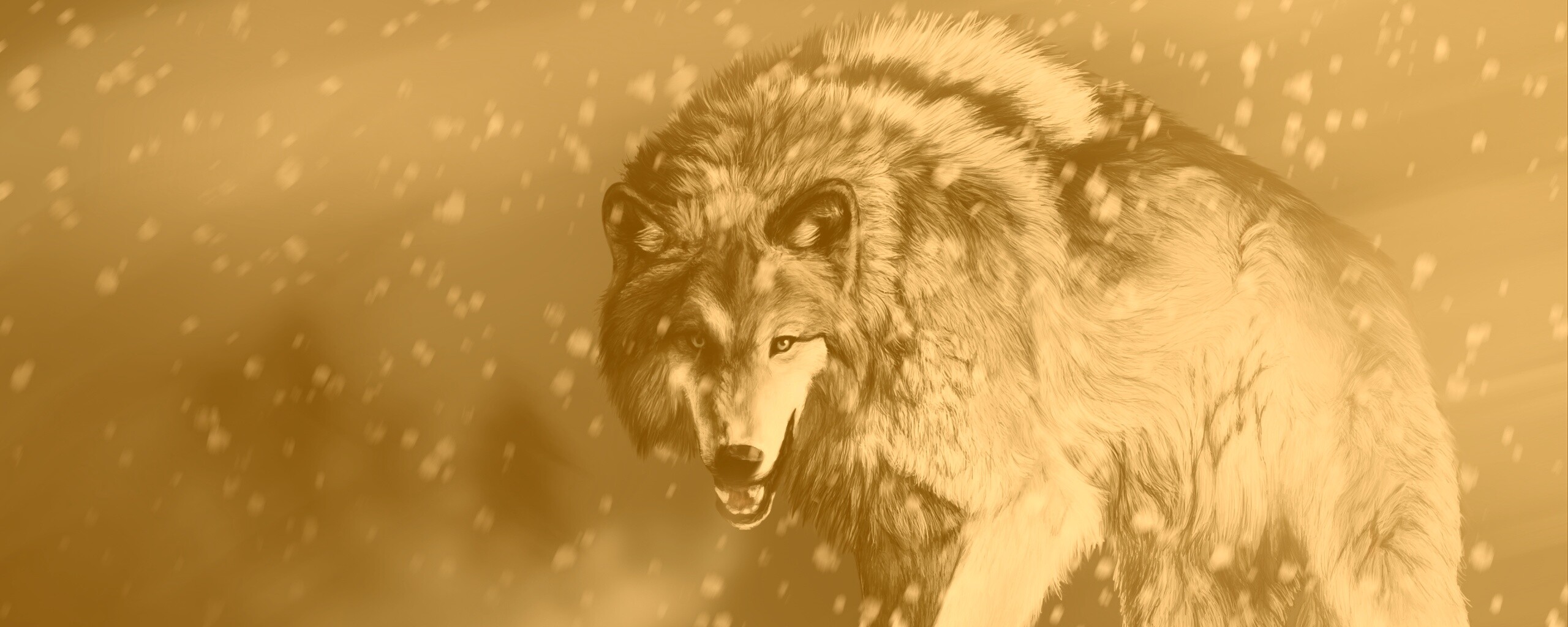 Охота на волка обои