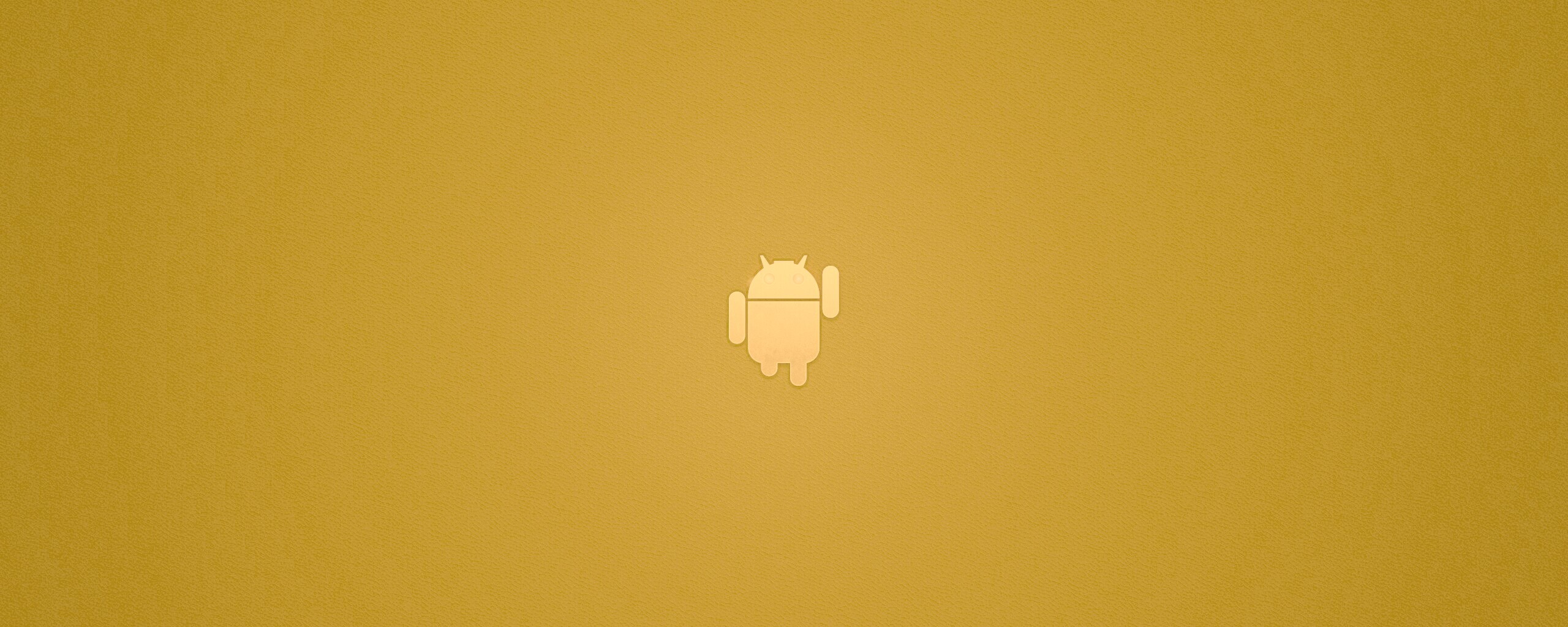 Логотип Android на зеленом фоне обои