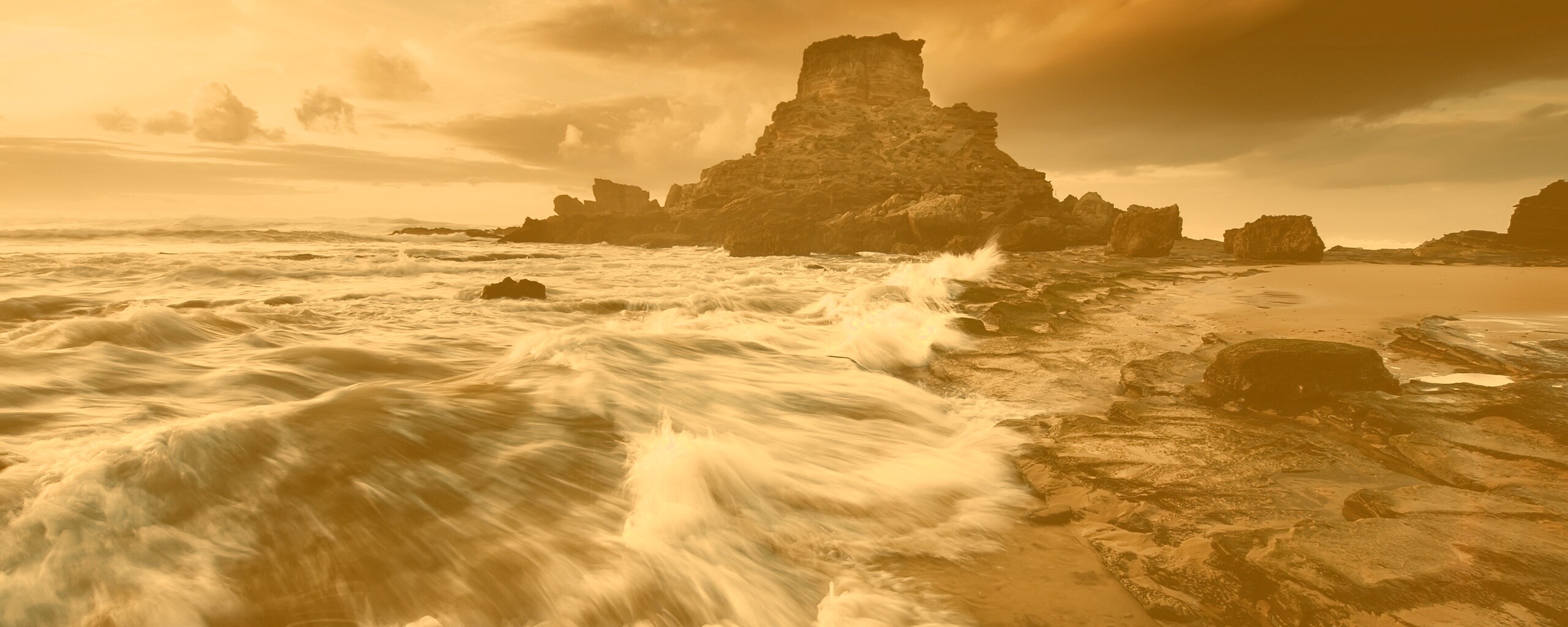 Побережье HDR обои