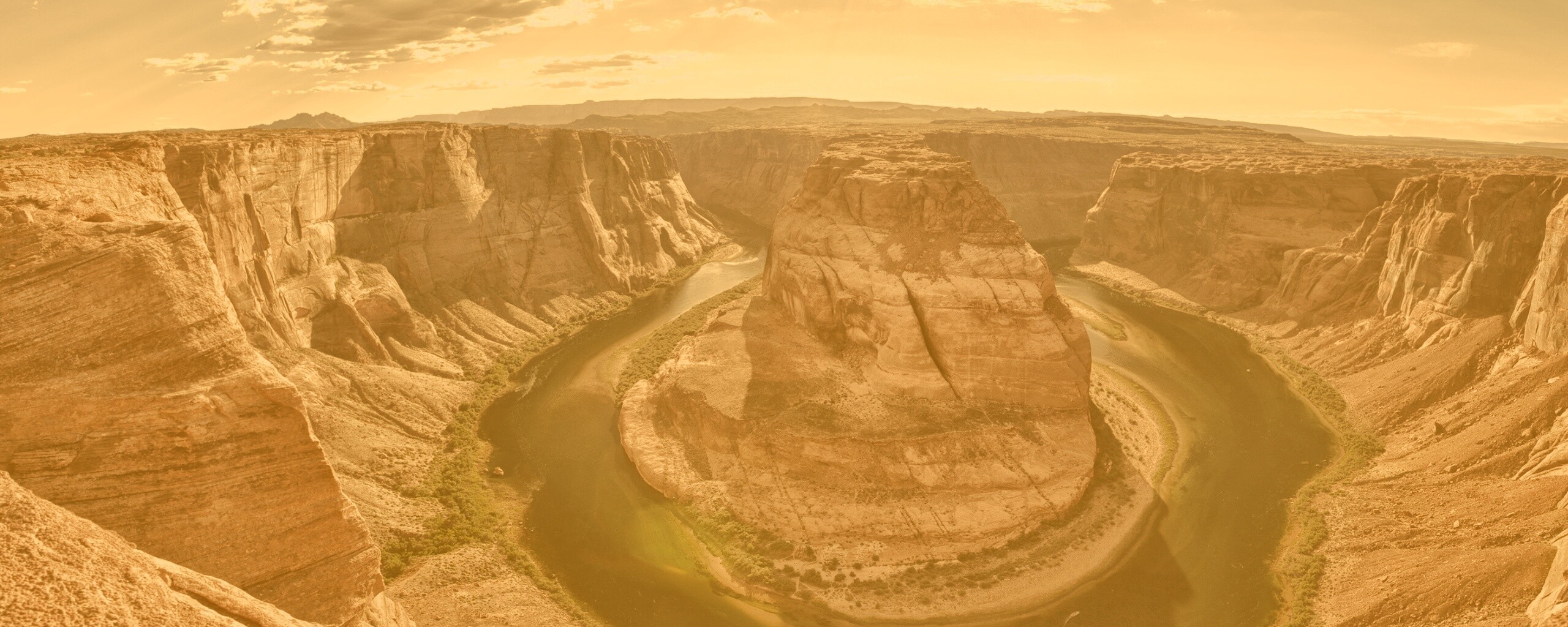 Каньон летом обои