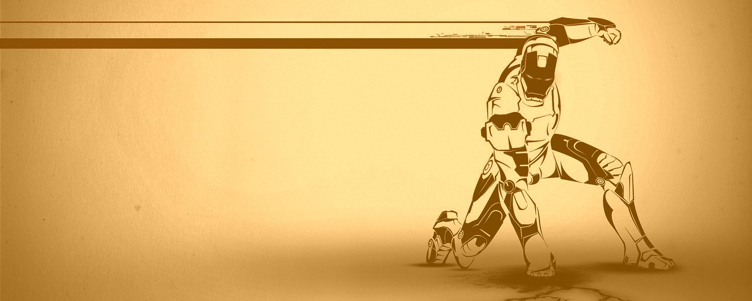 Векторный Железный Человек обои