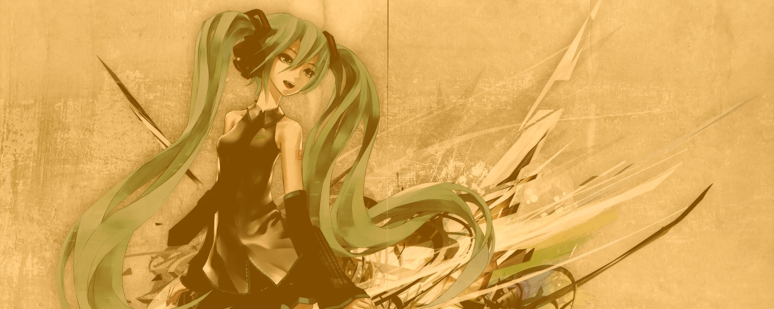 Арт с Хатсуне Мику обои