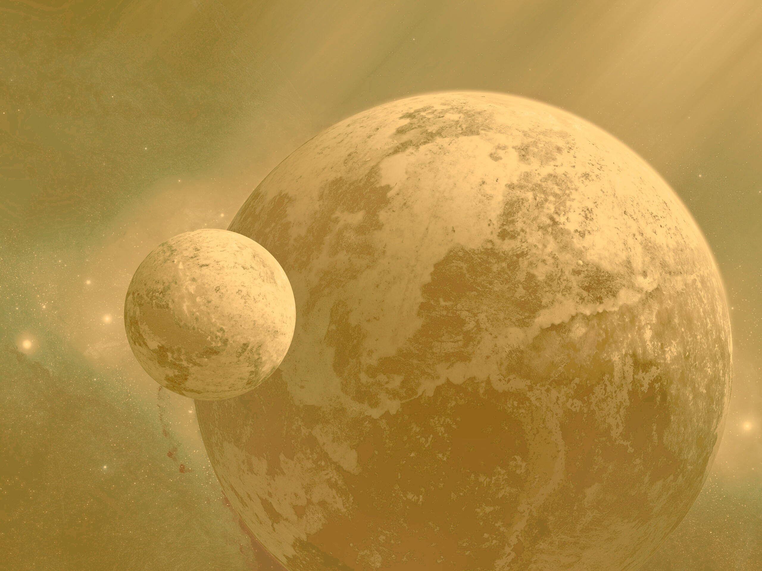 Холодная планета обои