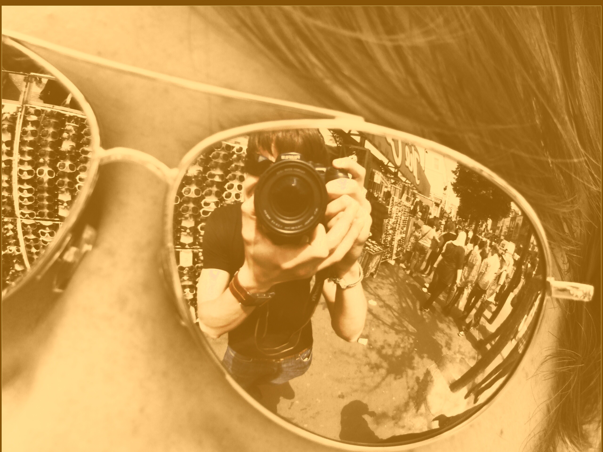 В очках обои