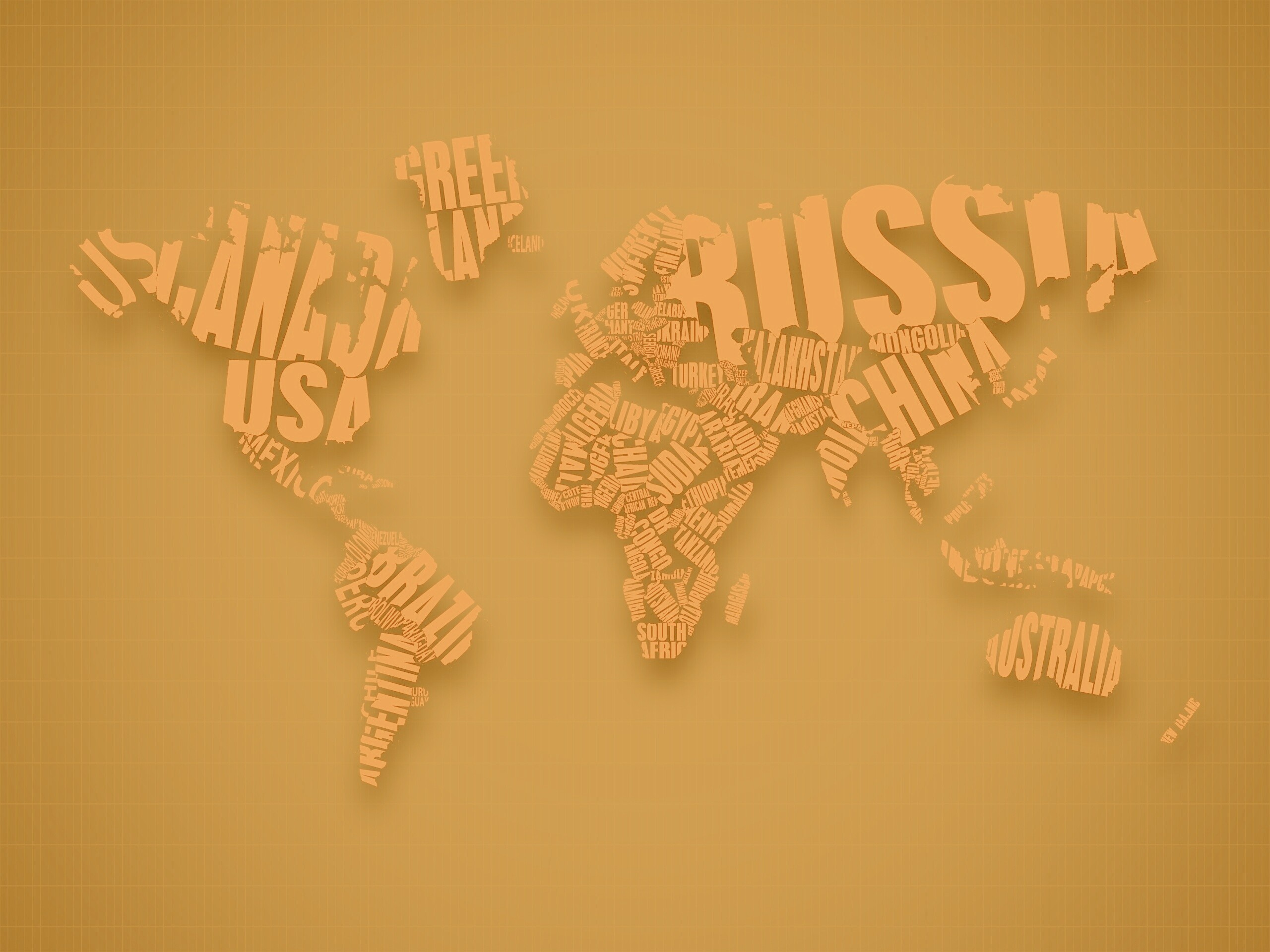 Карта мира обои