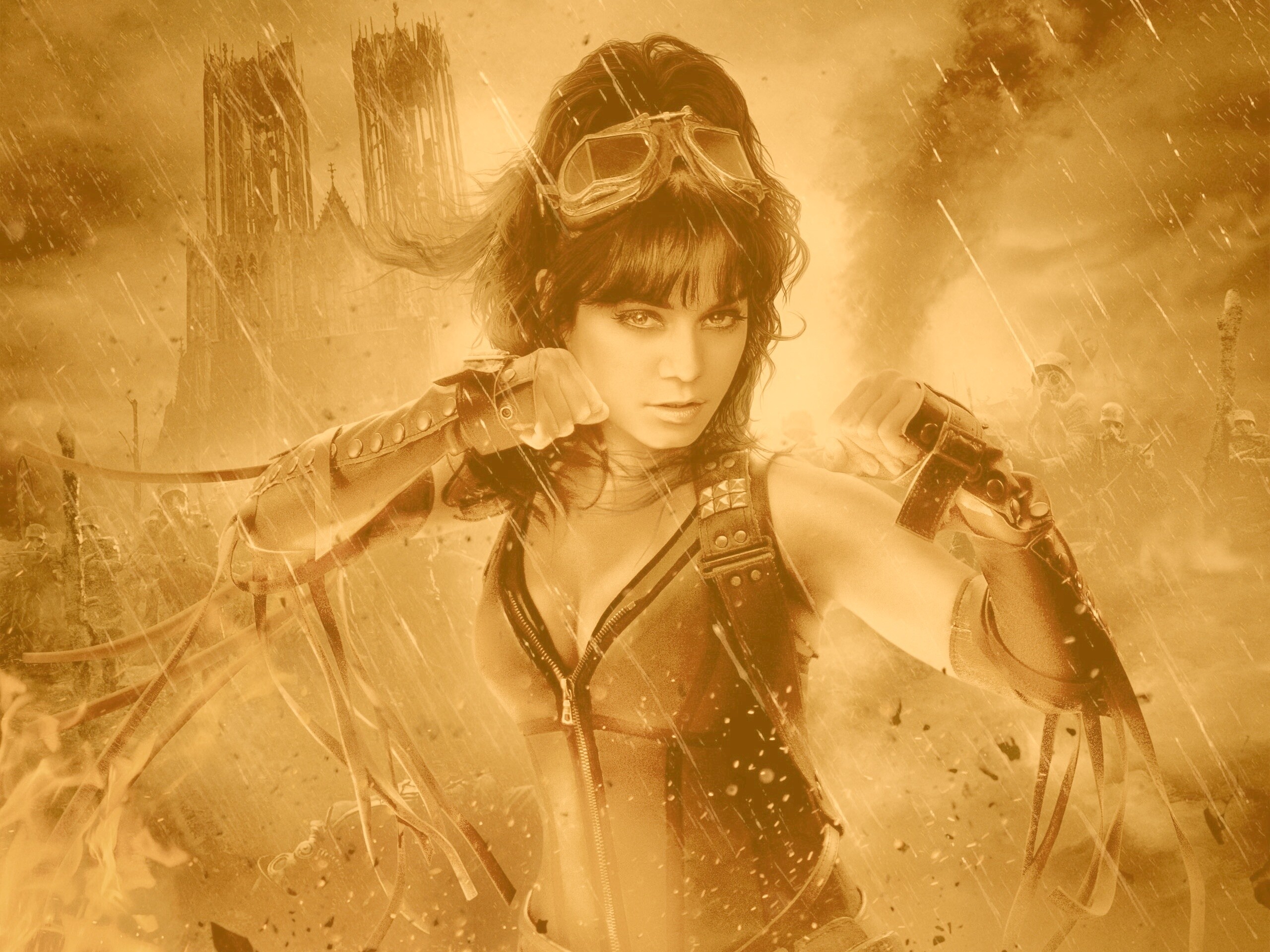 Blondie из фильма "Запрещенный прием" обои