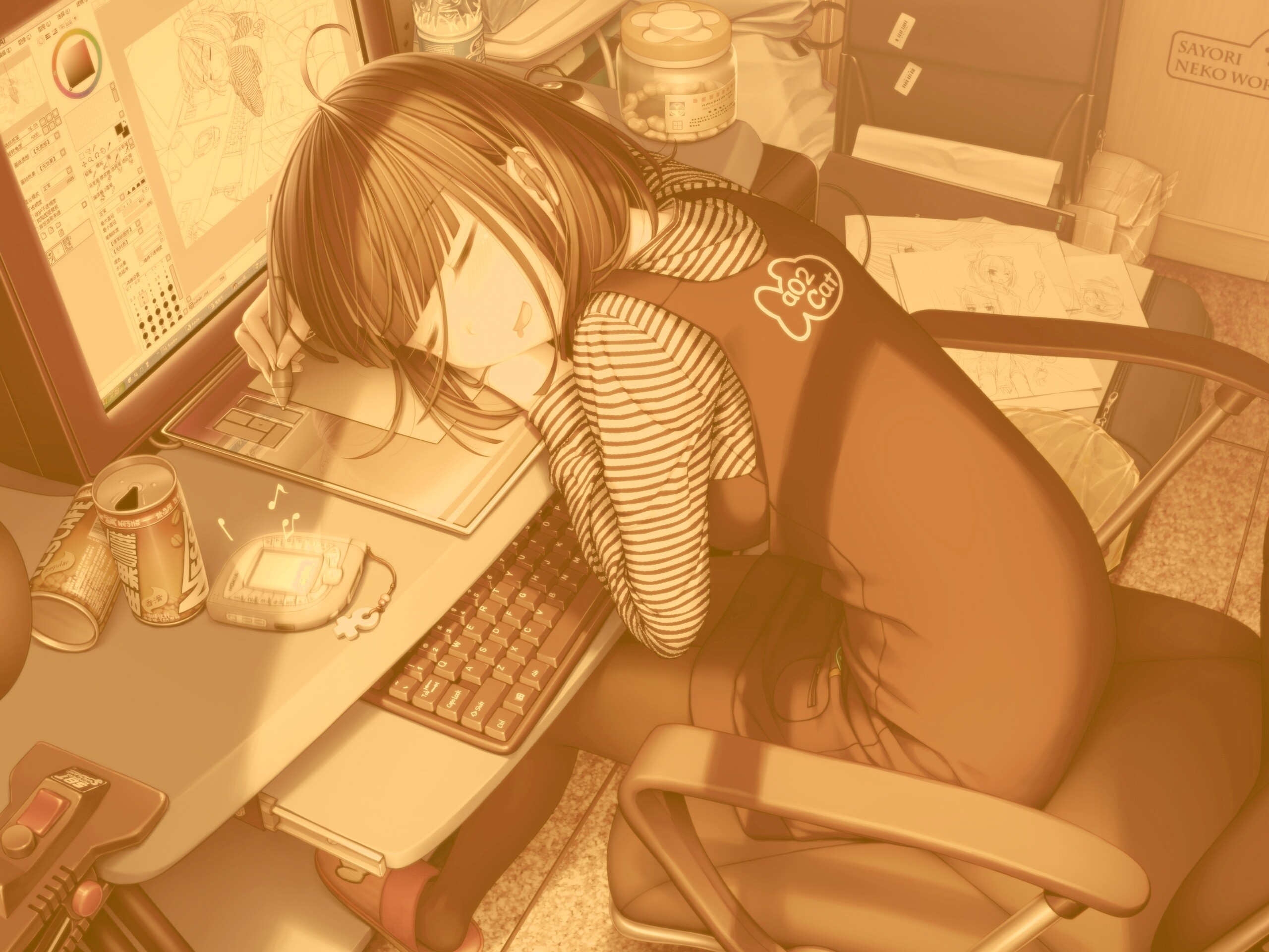 Нарисовать самого себя обои