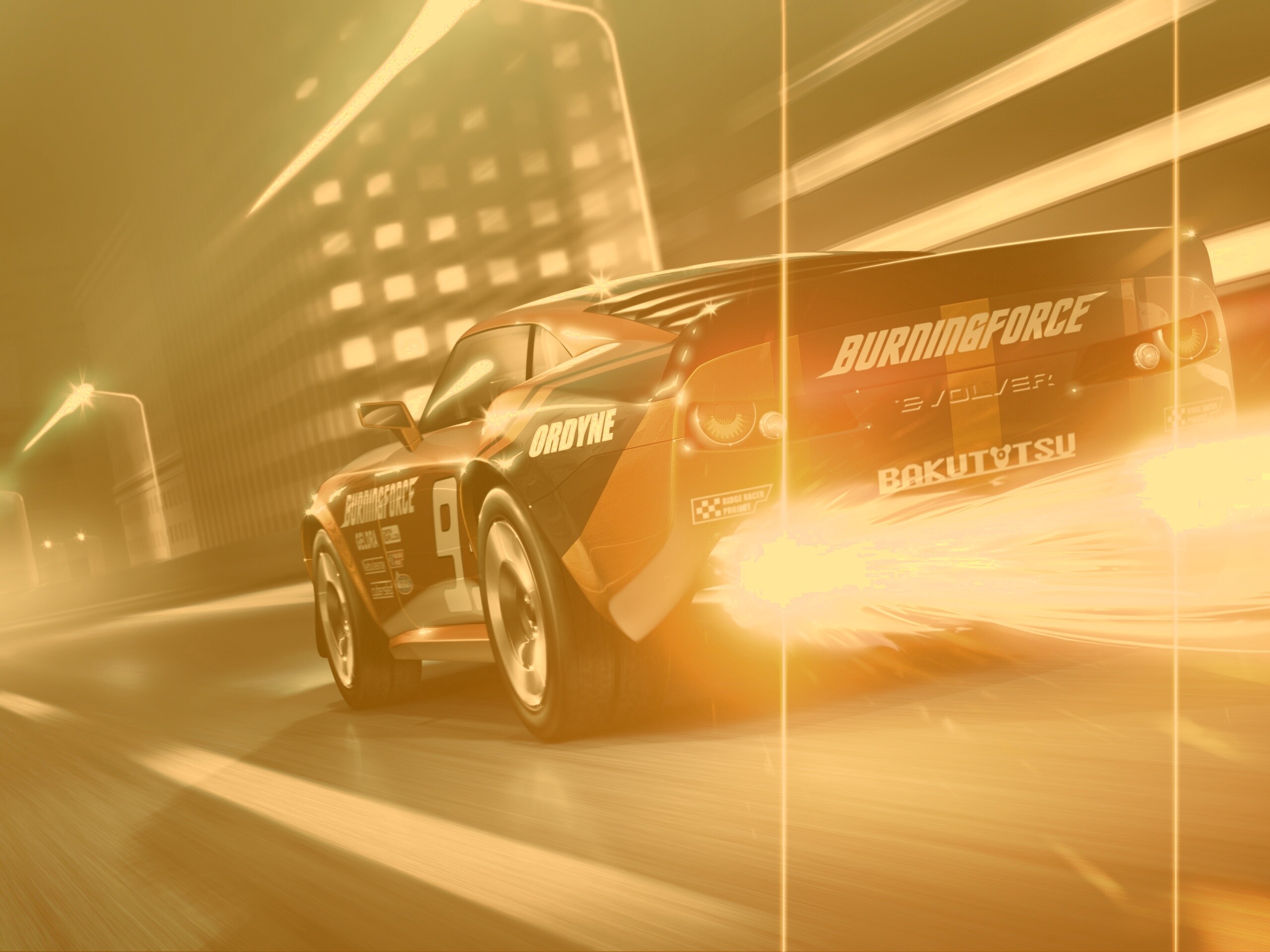 Ночное нитро обои