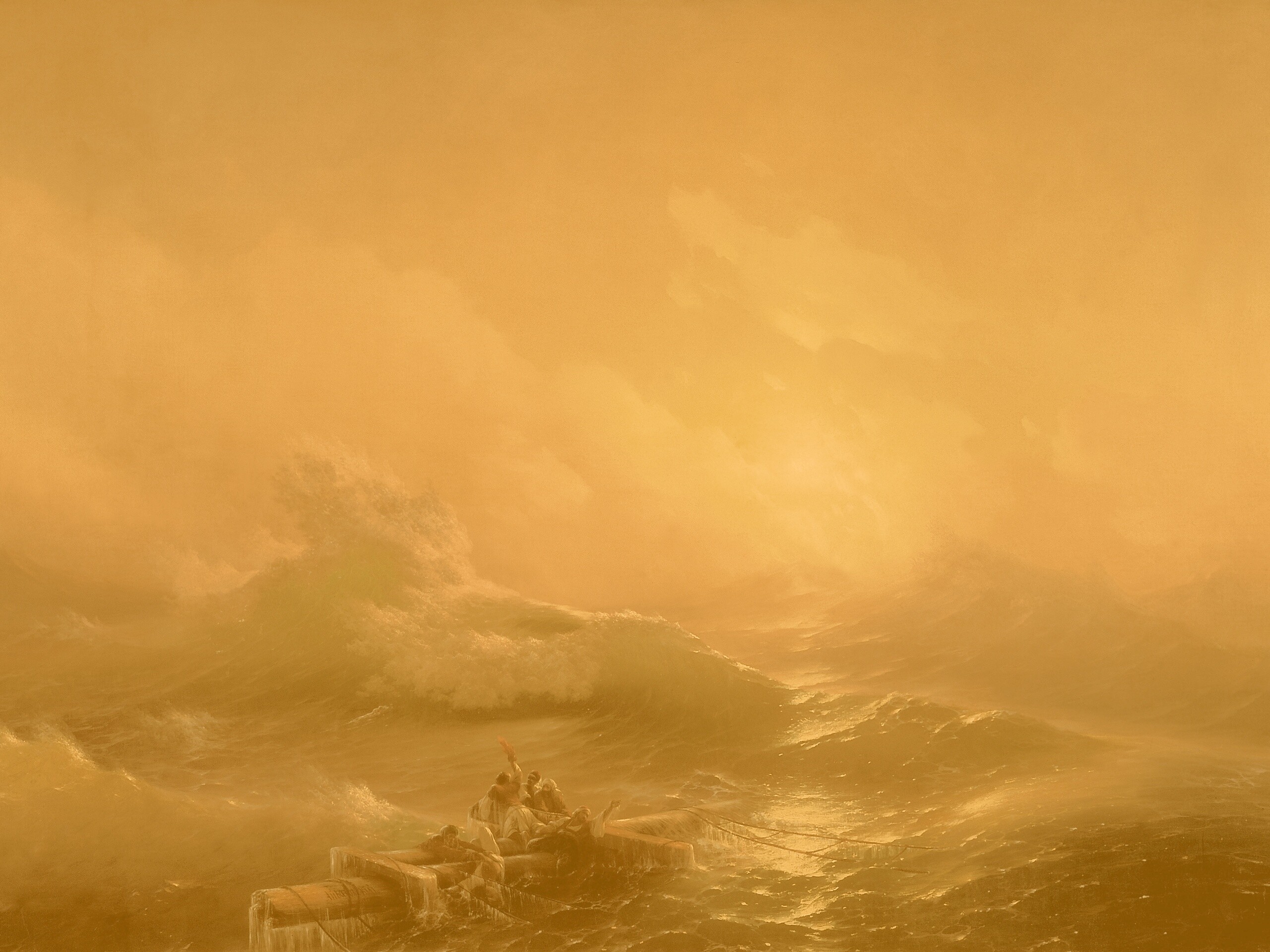 Айвазовский: Девятый вал обои