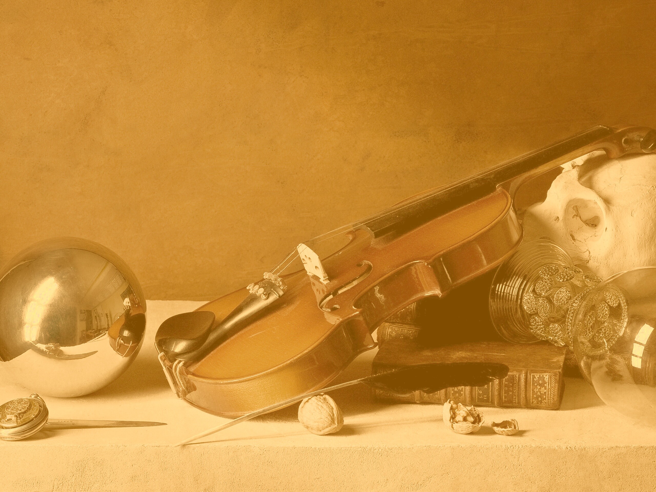 Композиция со скрипкой обои