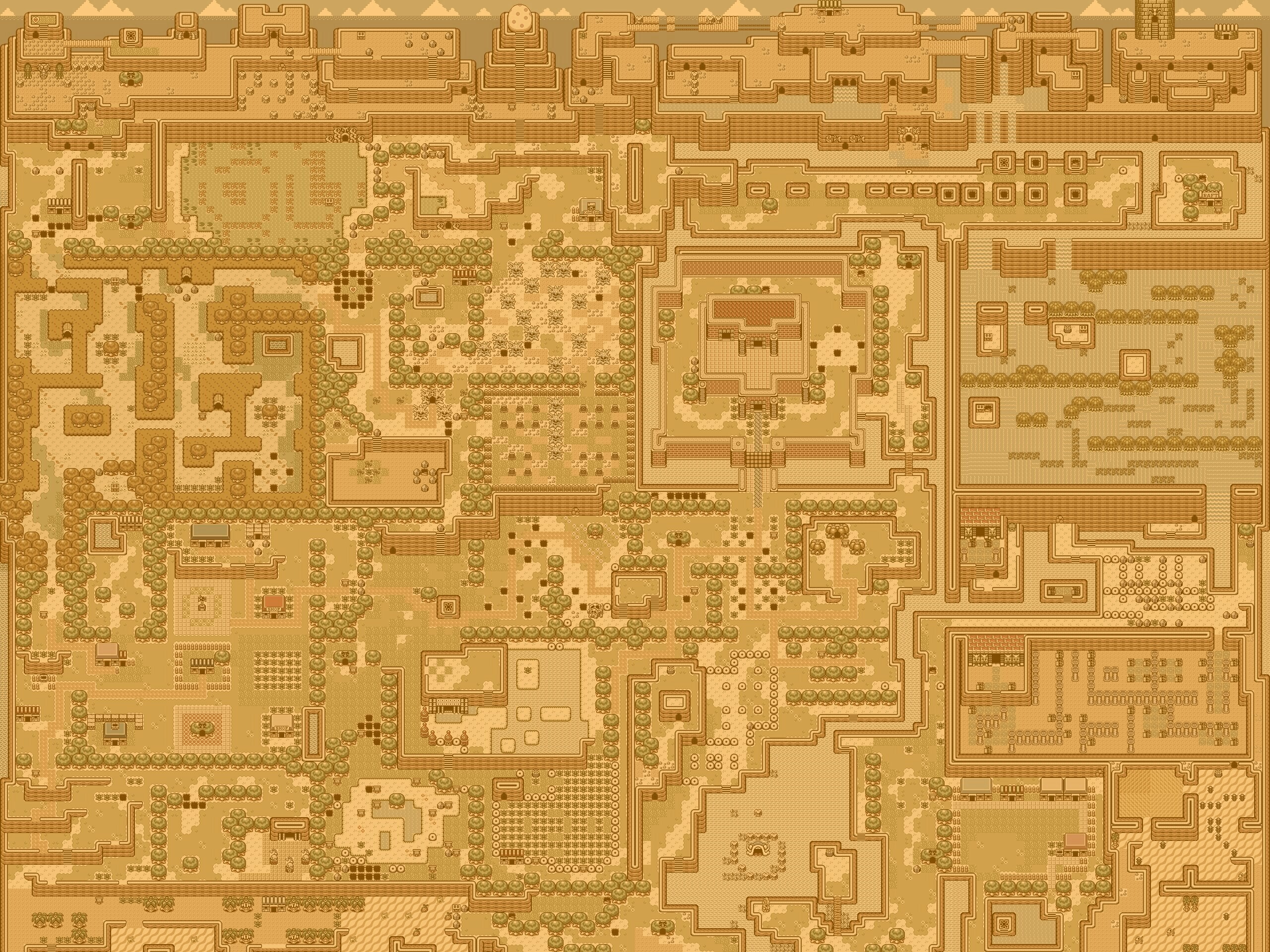 Пиксельный мир обои