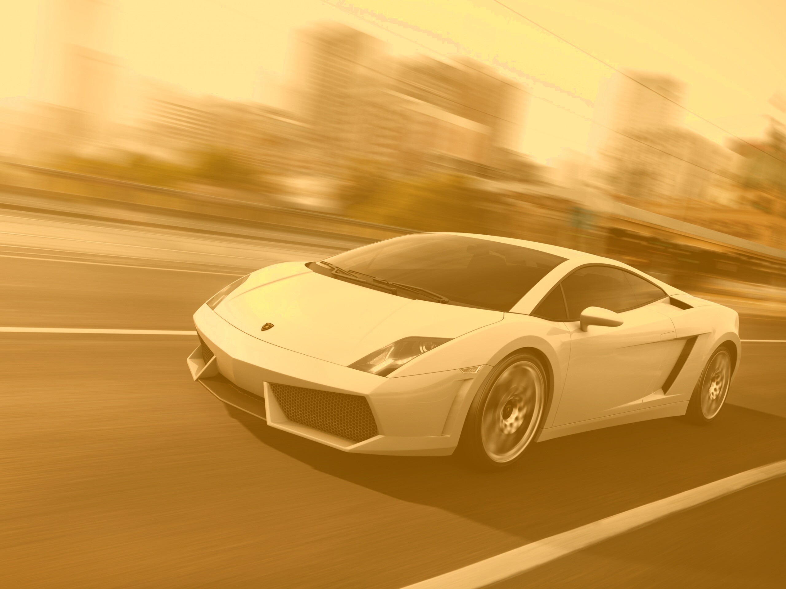 Серый Ламборджини обои