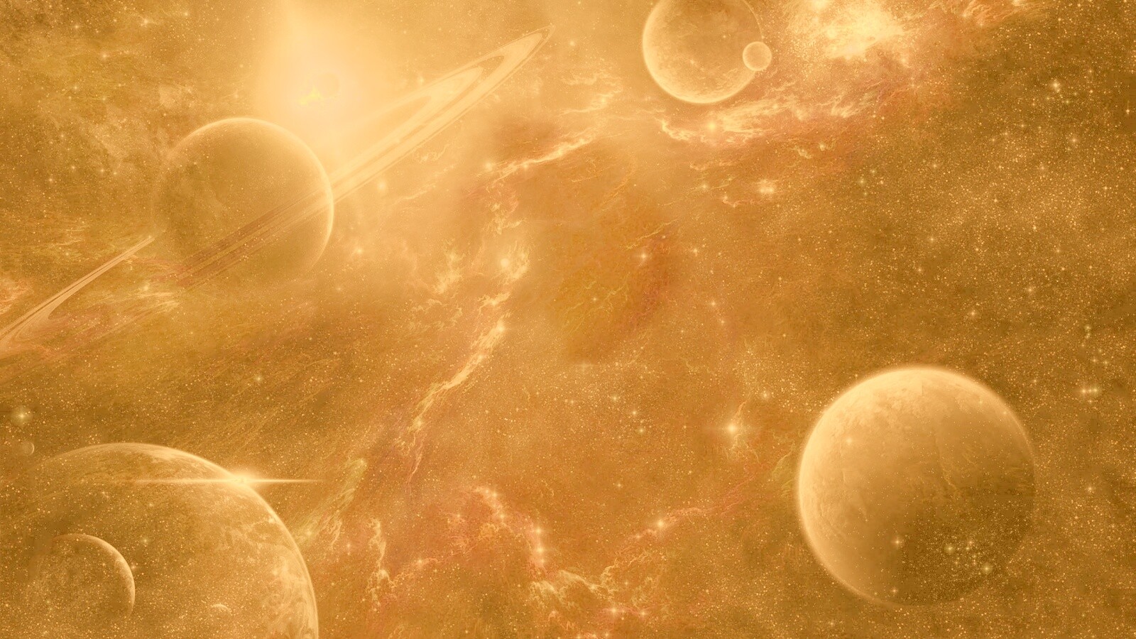 Красные оттенки космоса обои