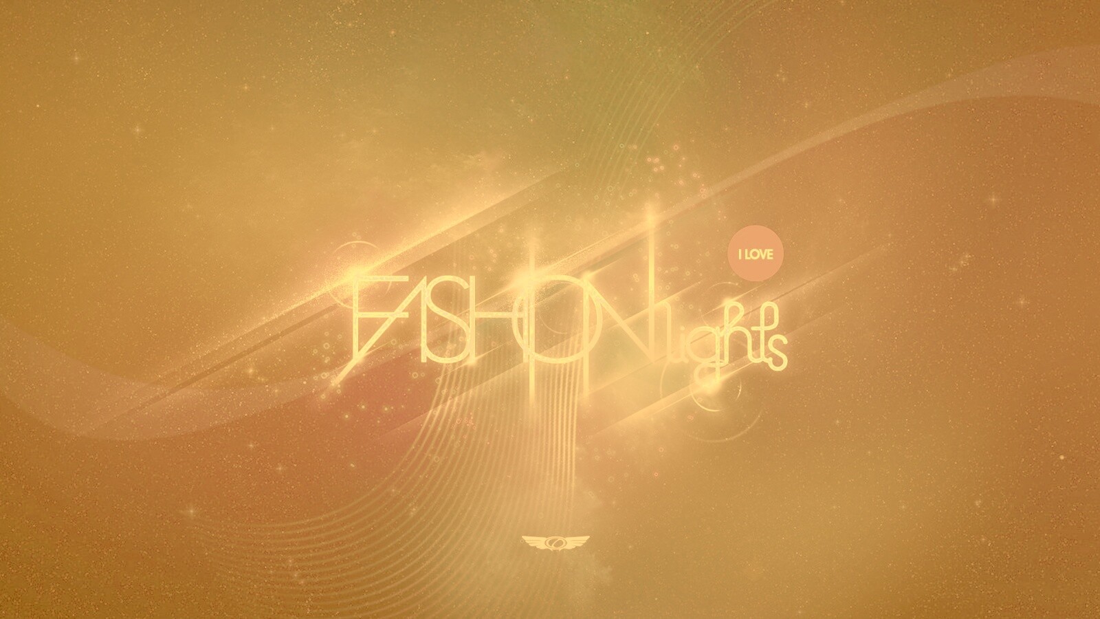 I love fashion lights обои