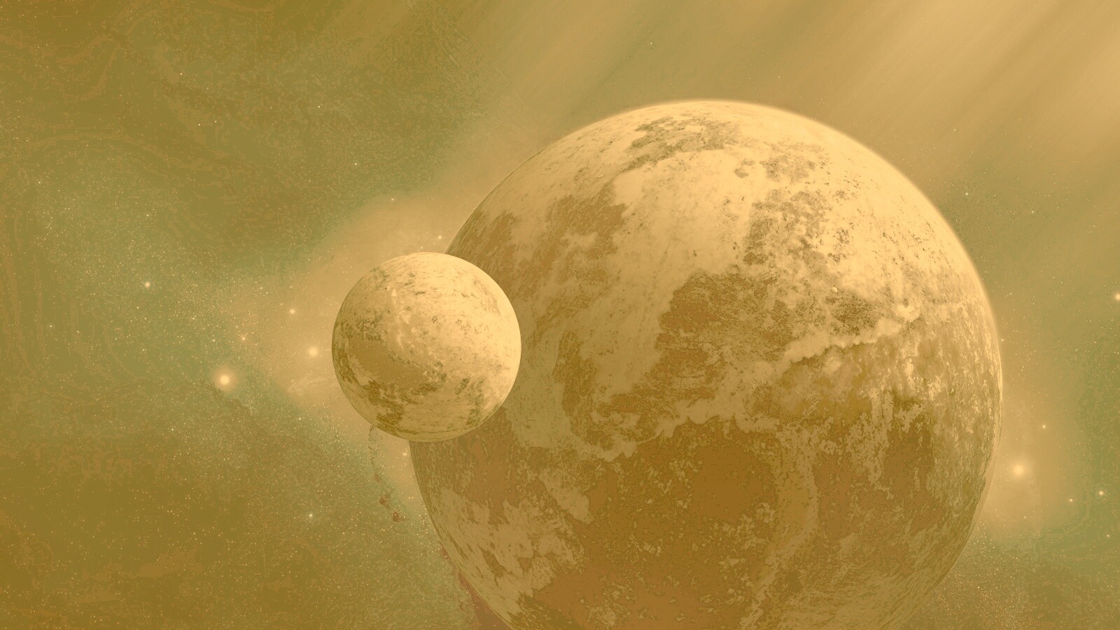 Холодная планета обои