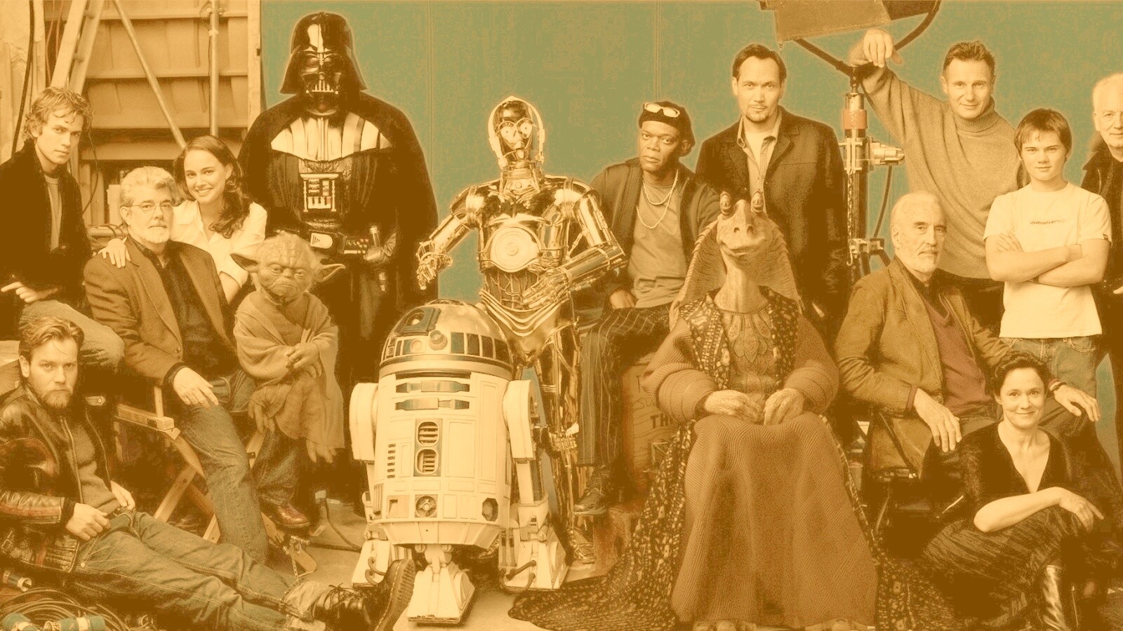 Актерский состав Звездных Воин обои