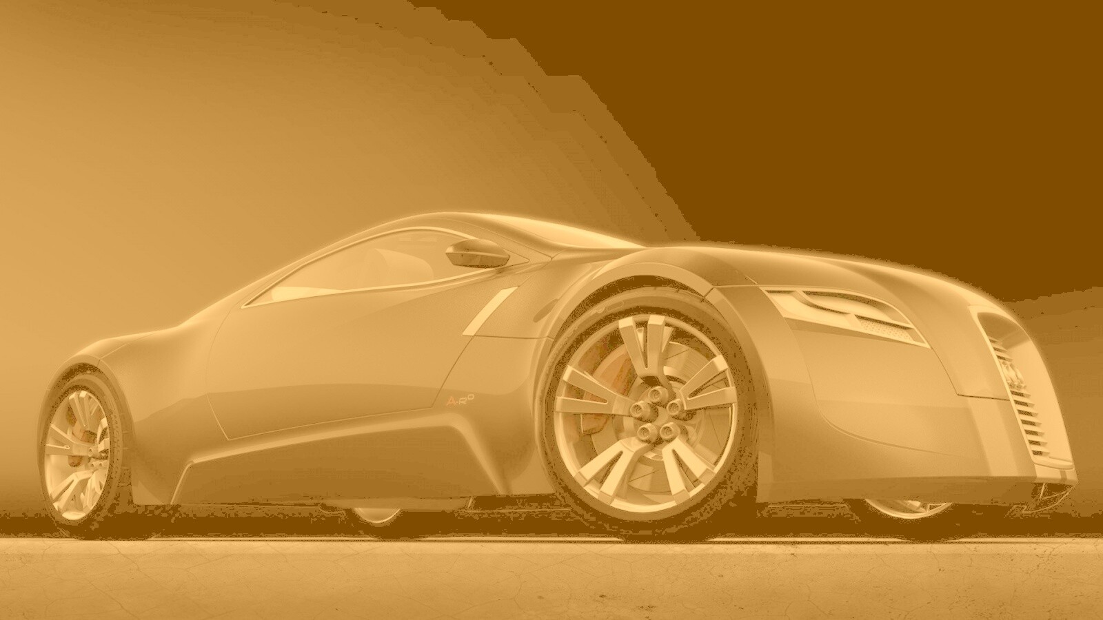 Концепт Audi R Zero обои