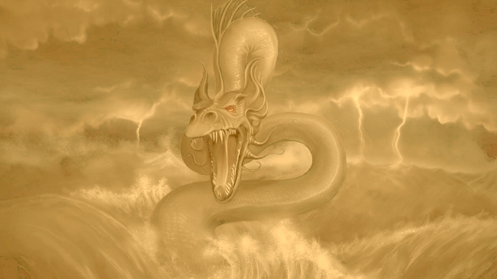 Морской дракон обои