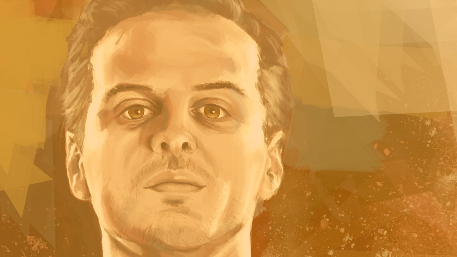 Портрет Джима Мориарти обои