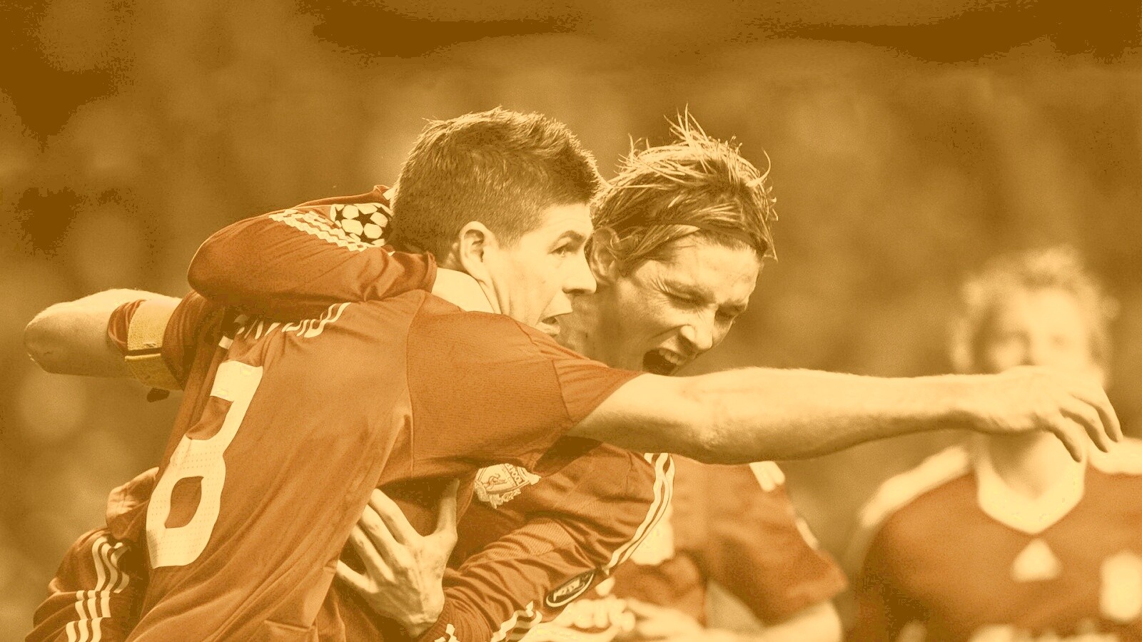 Радость от забитого гола обои