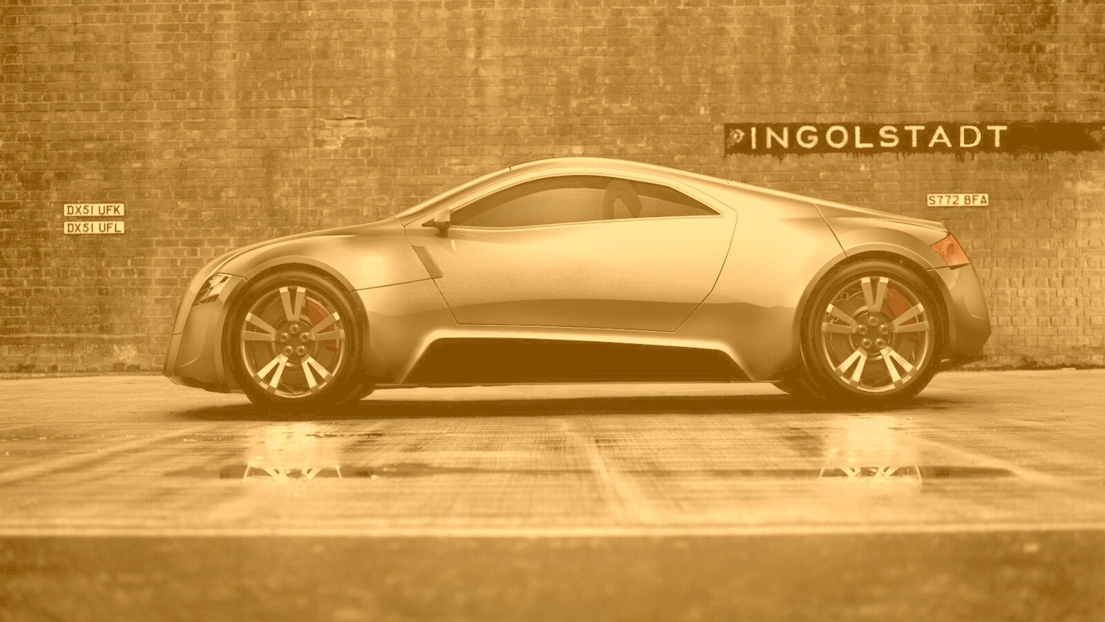 Концепт Audi R Zero обои