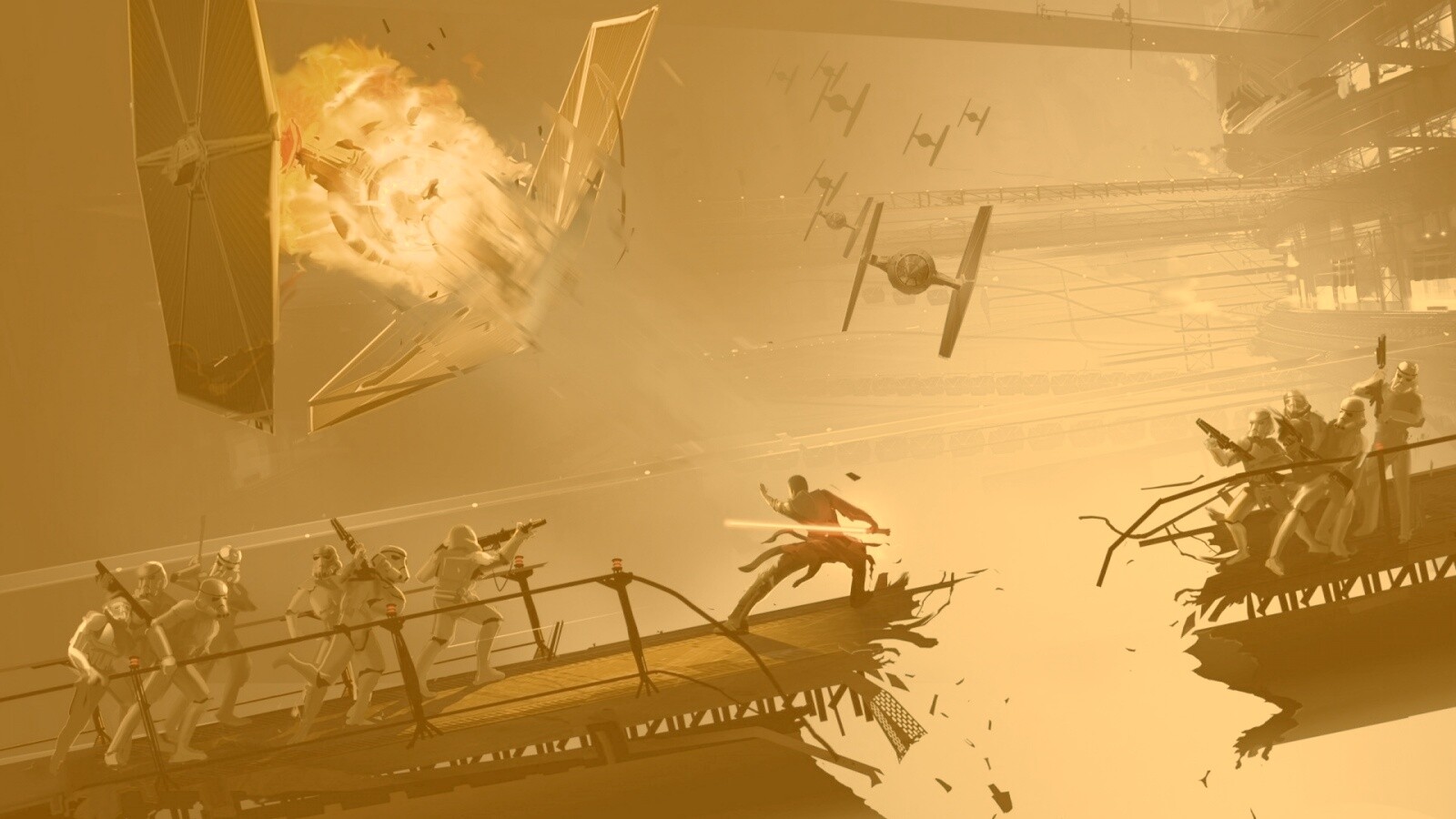 Из игры Star Wars Force Unleashed обои