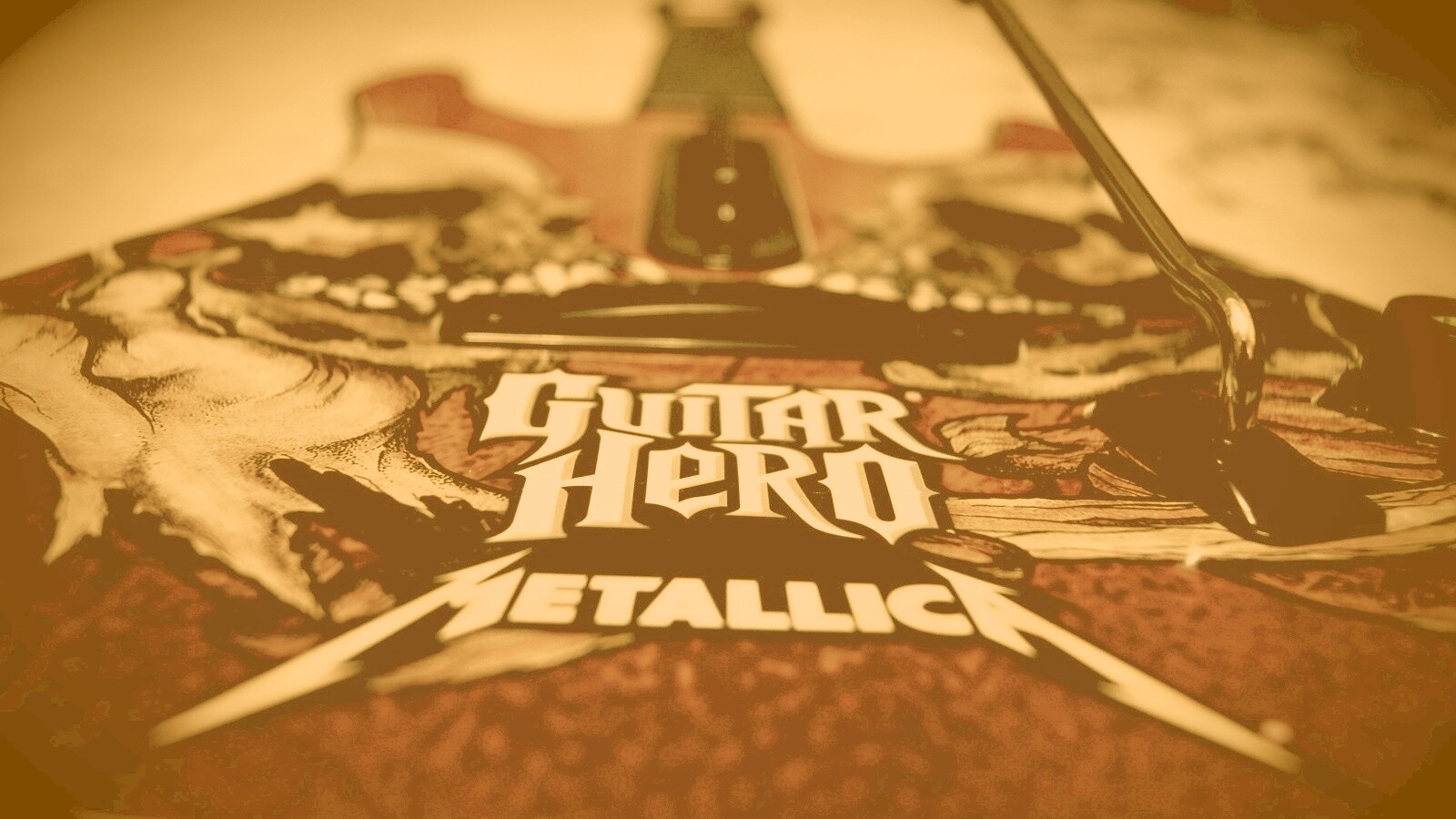 Контролер для Guitar Hero с Металликой обои