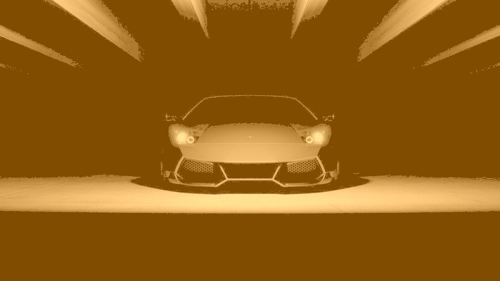 Ламборджини во тьме обои