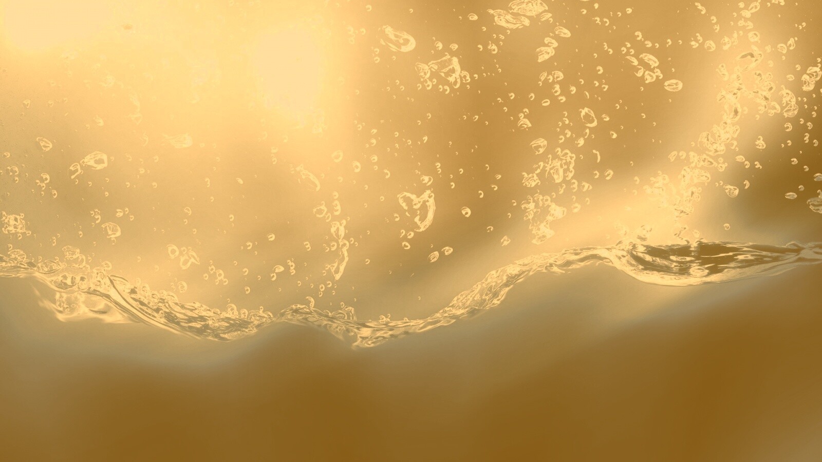 Пузырьки в воде обои