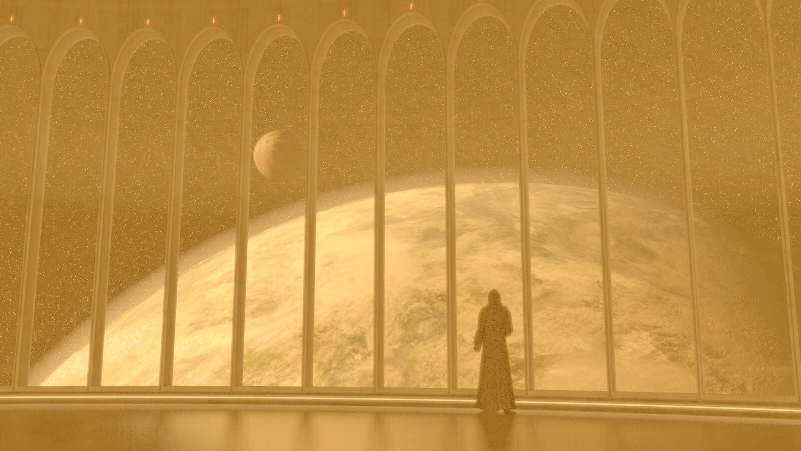 Вид на планету обои