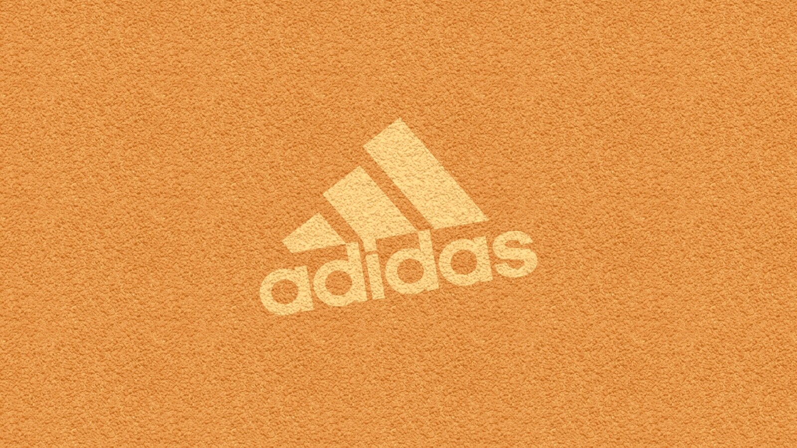 Логотип Адидас на красном обои