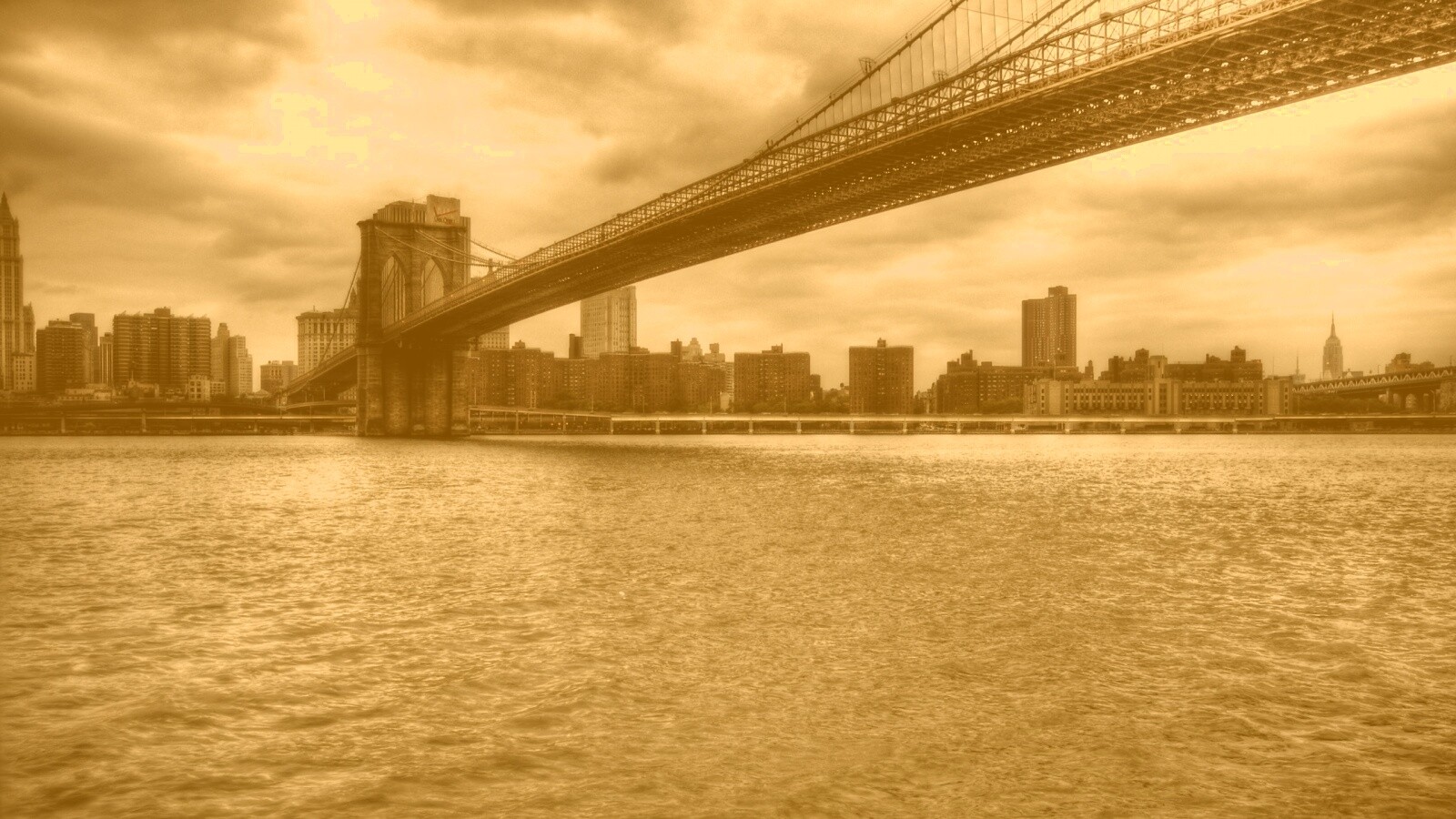 Бруклинский мост обои
