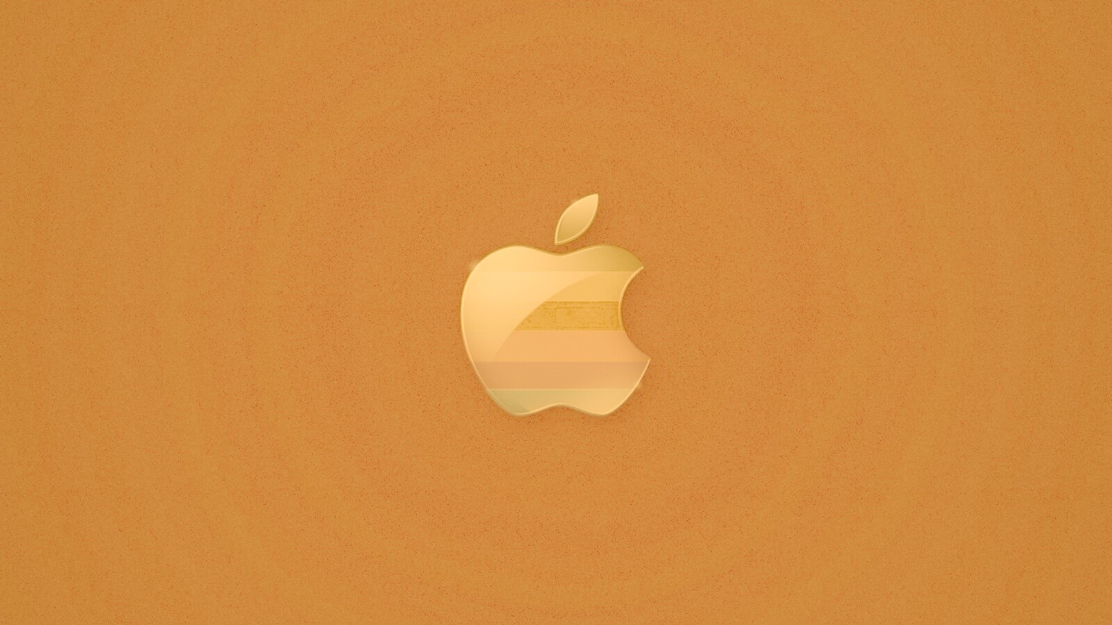 Радужный логотип Apple обои